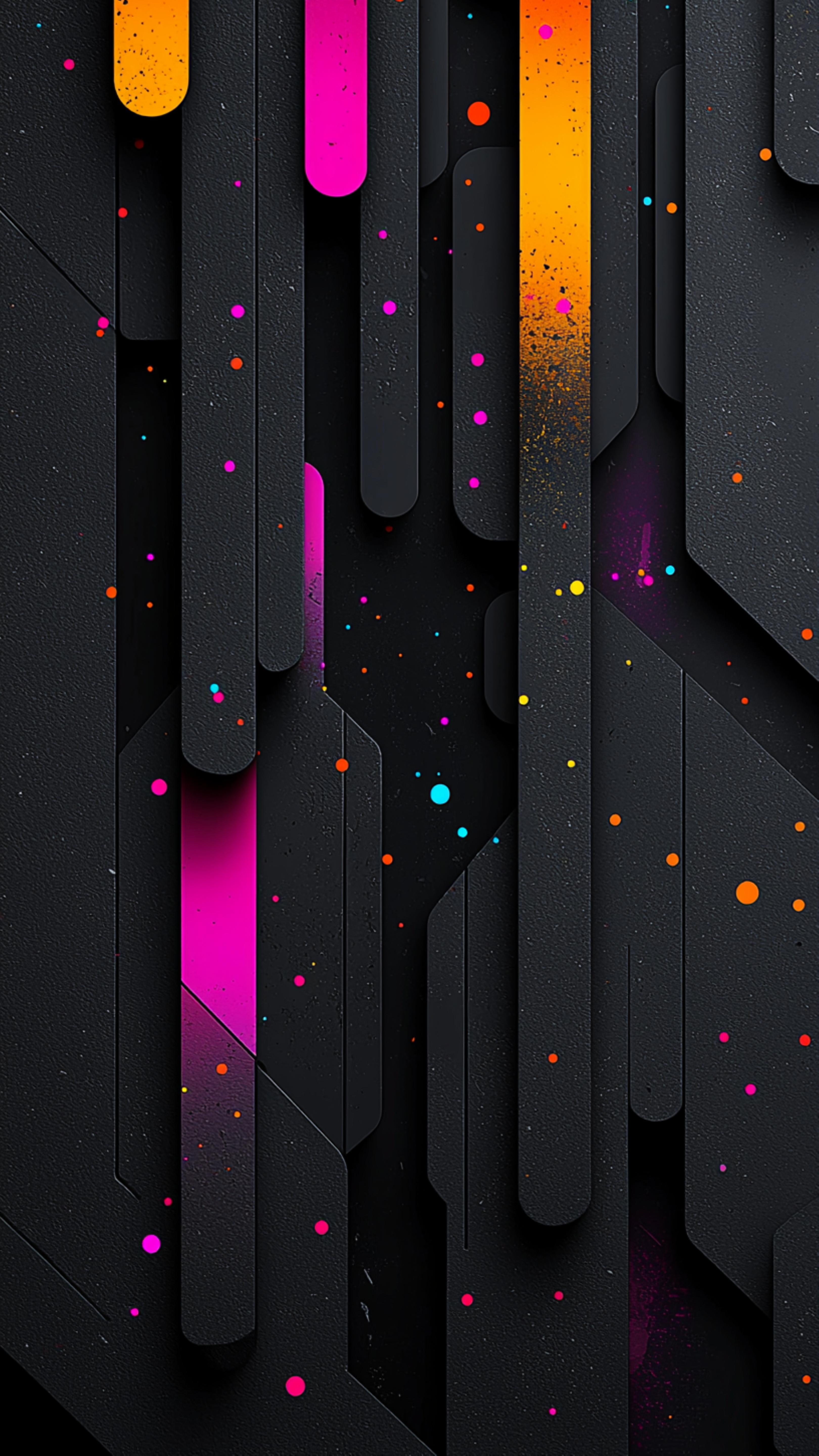 Neon Abstract Vertical Bars - abstract wallpaper for StockWalls