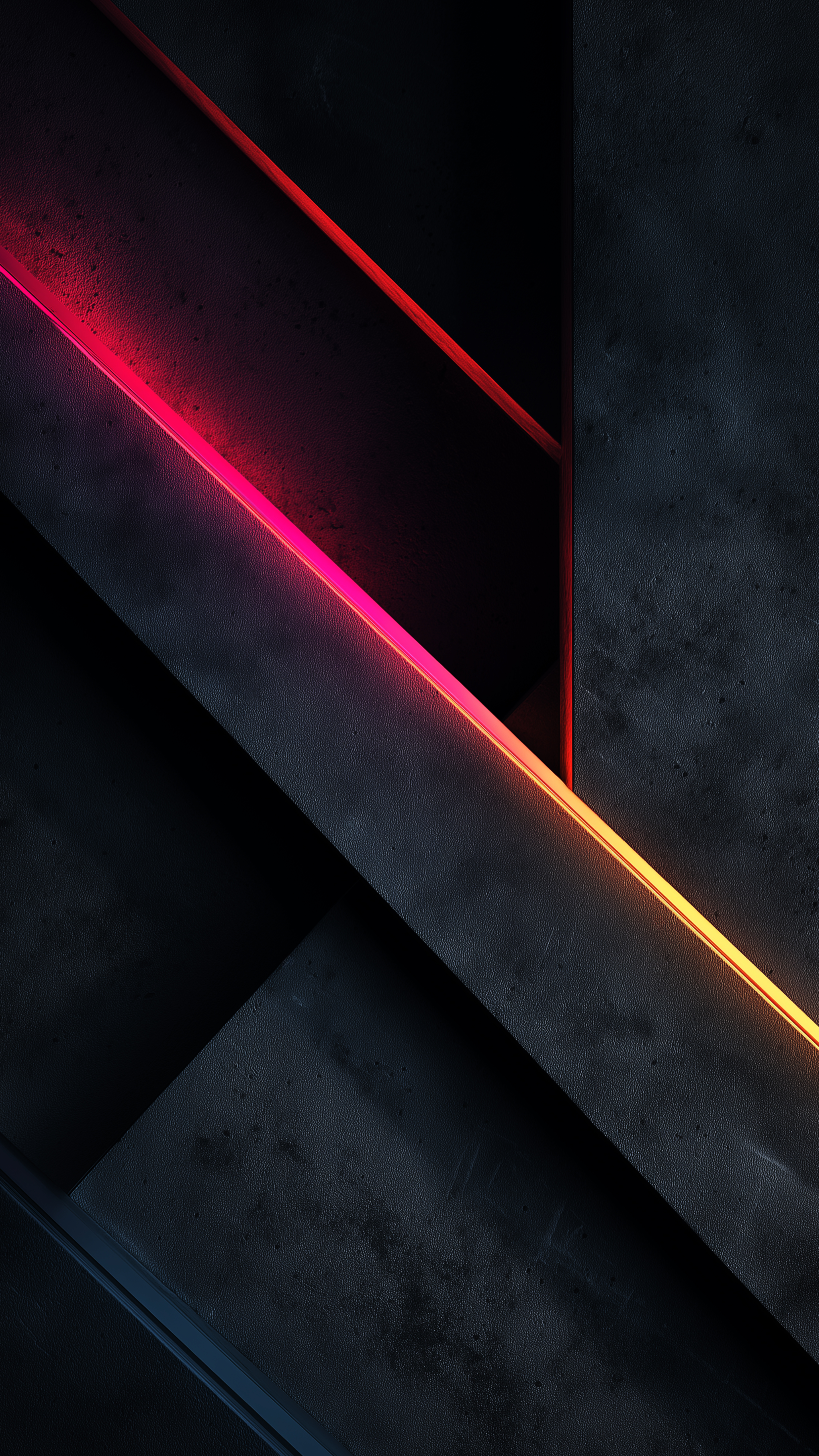 Minimalist Neon Red Lines - minimal wallpaper for StockWalls