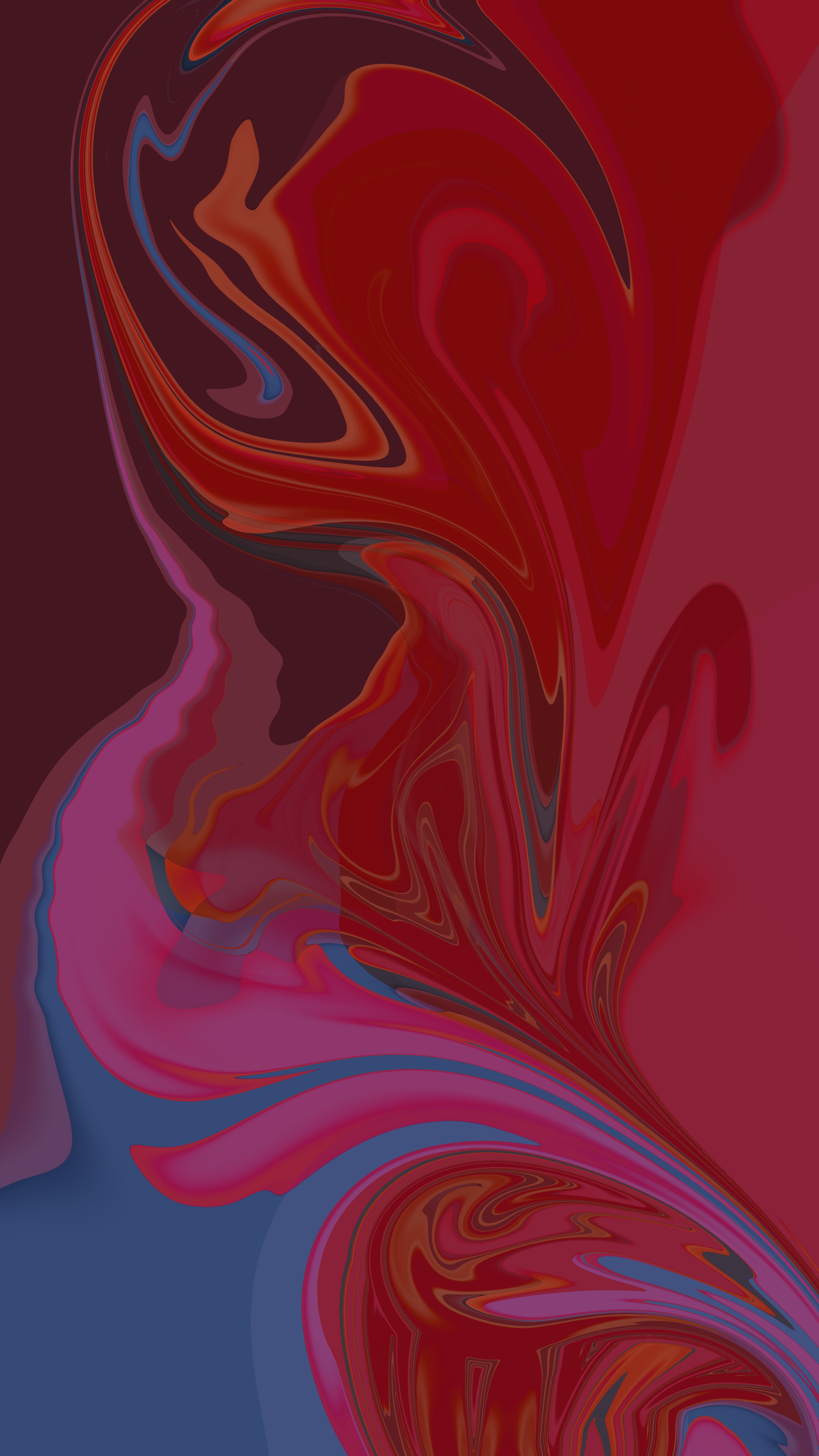 Red Fluid Abstract Art - abstract wallpaper for StockWalls