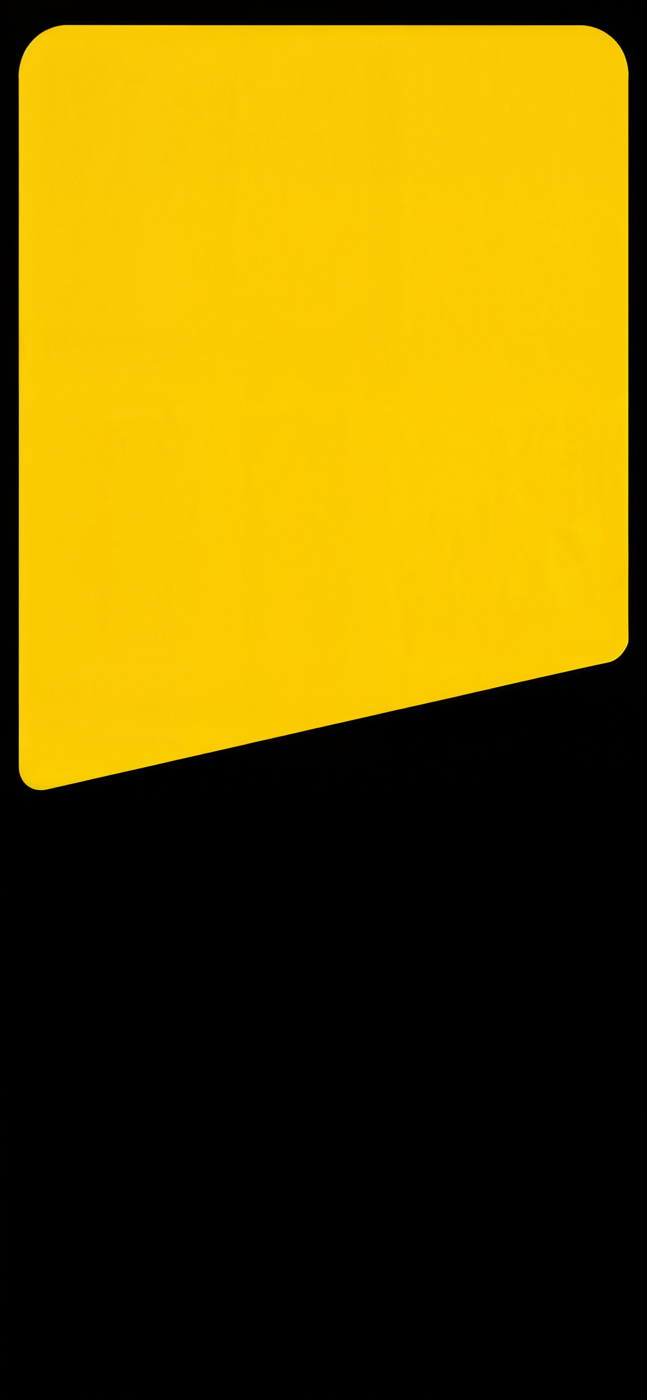 Minimalist Yellow Shape - minimal wallpaper for StockWalls