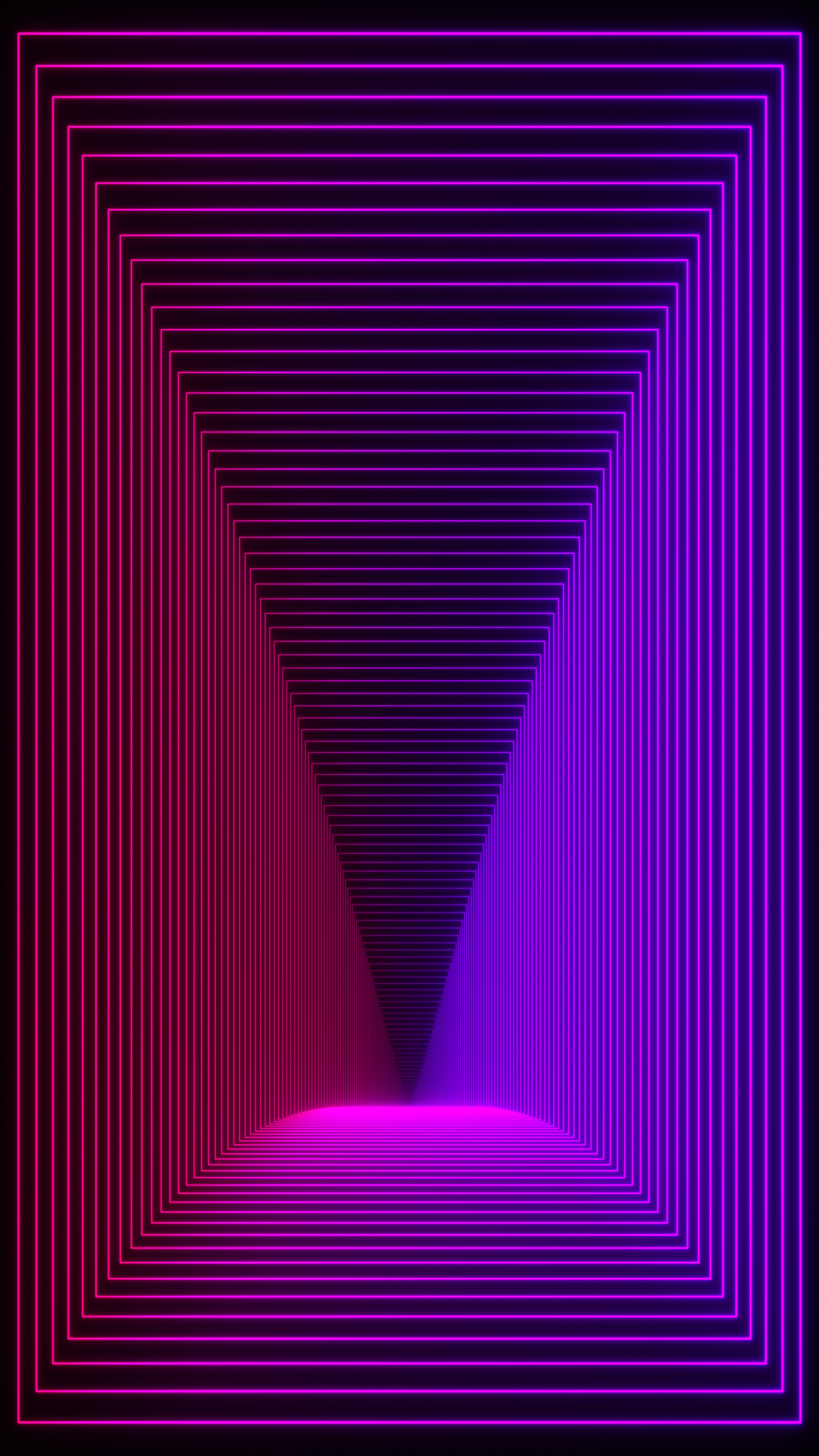Neon Purple Rectangular Tunnel - neon wallpaper for StockWalls