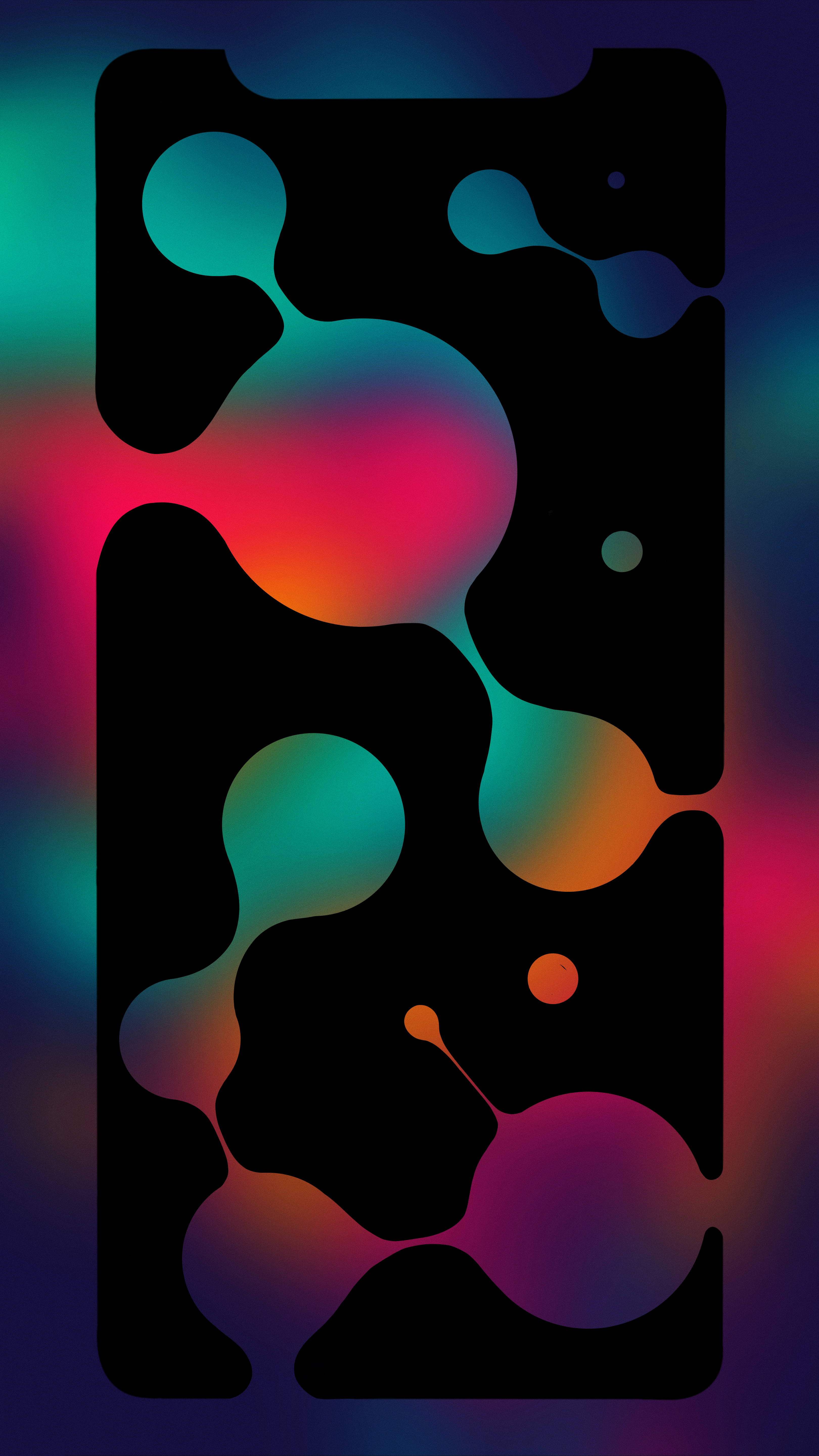 Colorful Abstract Liquid Shapes - abstract wallpaper for StockWalls