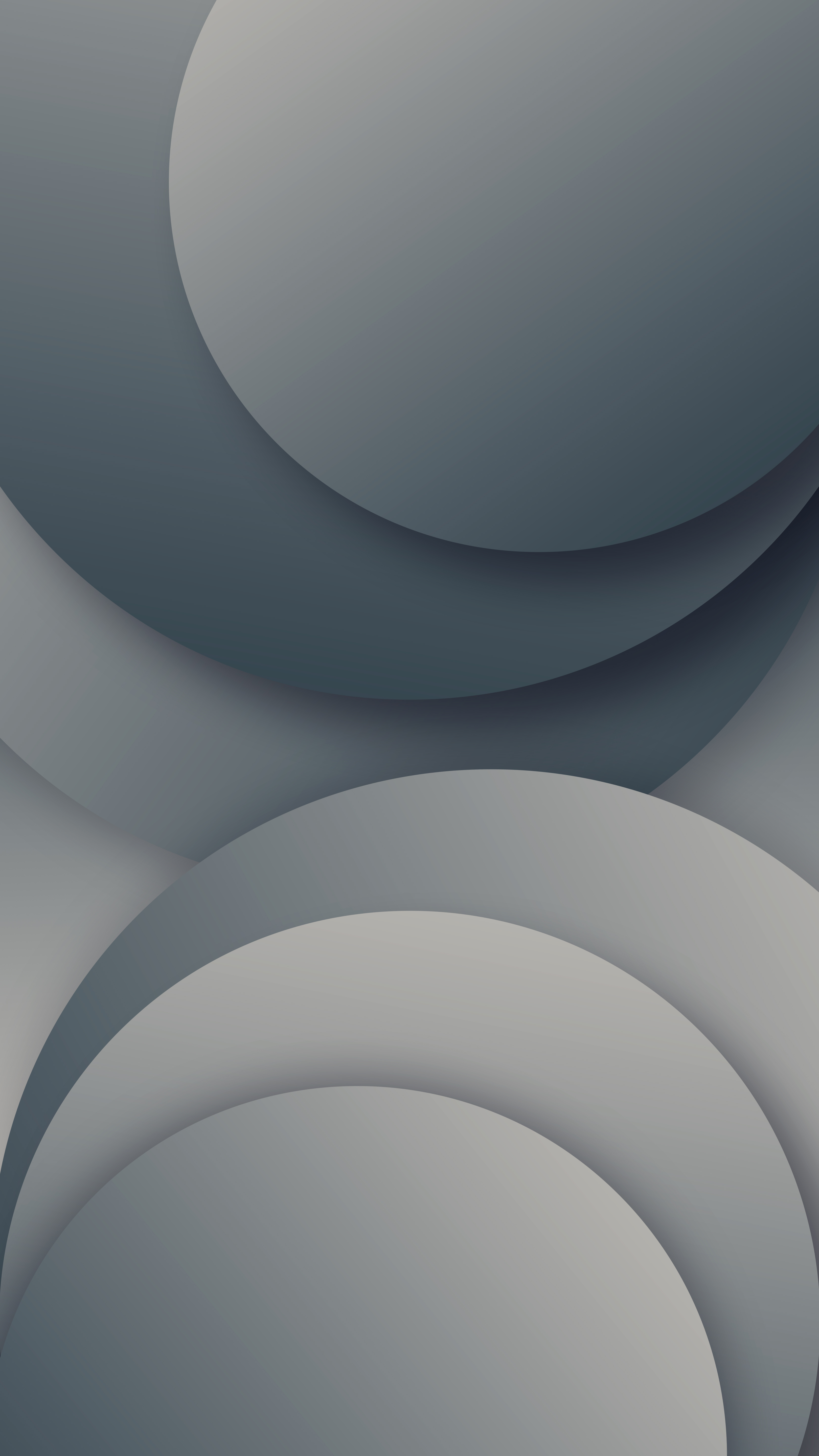 Minimalist Grey Circle Layers - minimal wallpaper for StockWalls