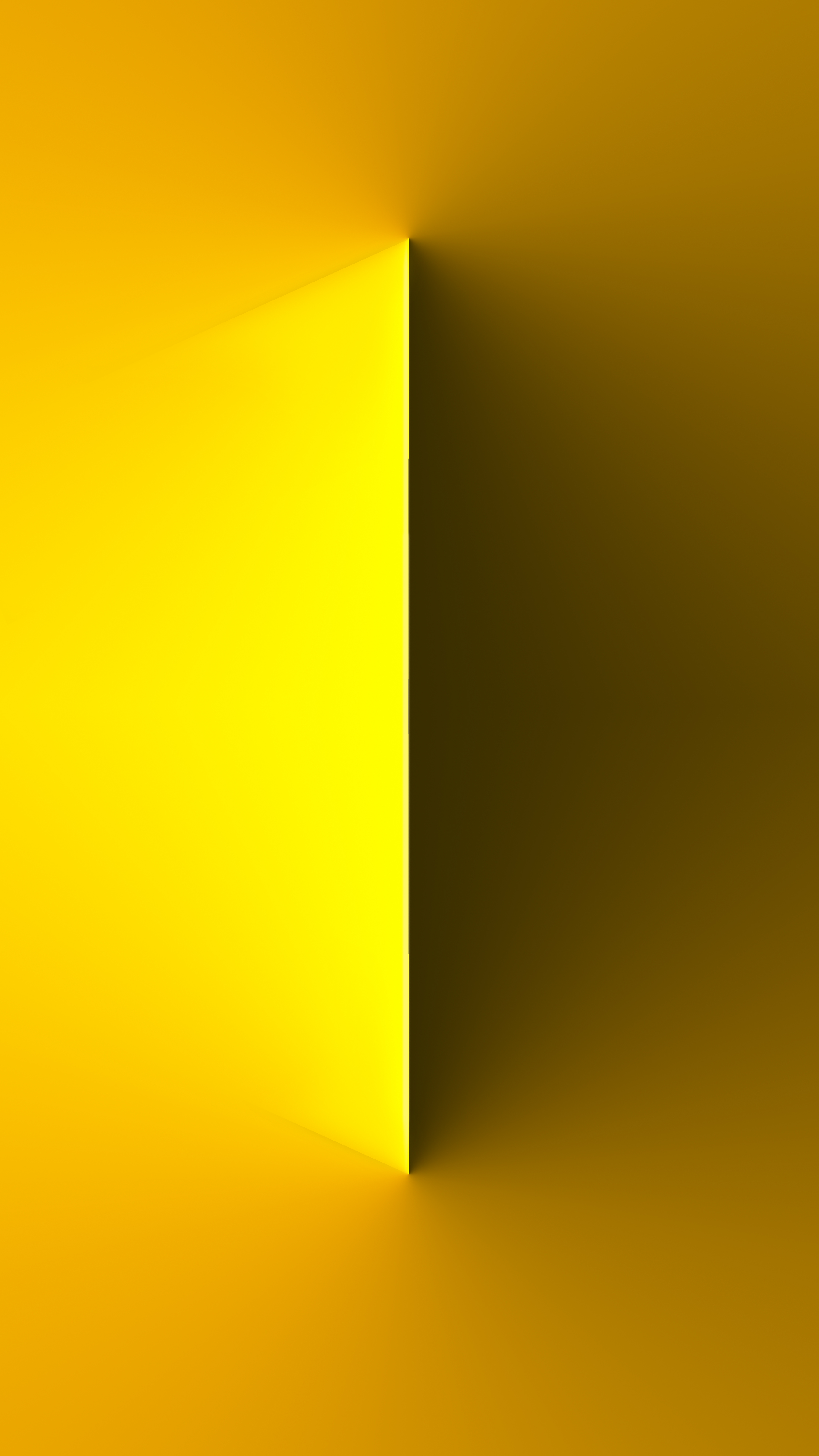 Minimalist Yellow Geometric Wall - minimal wallpaper for StockWalls