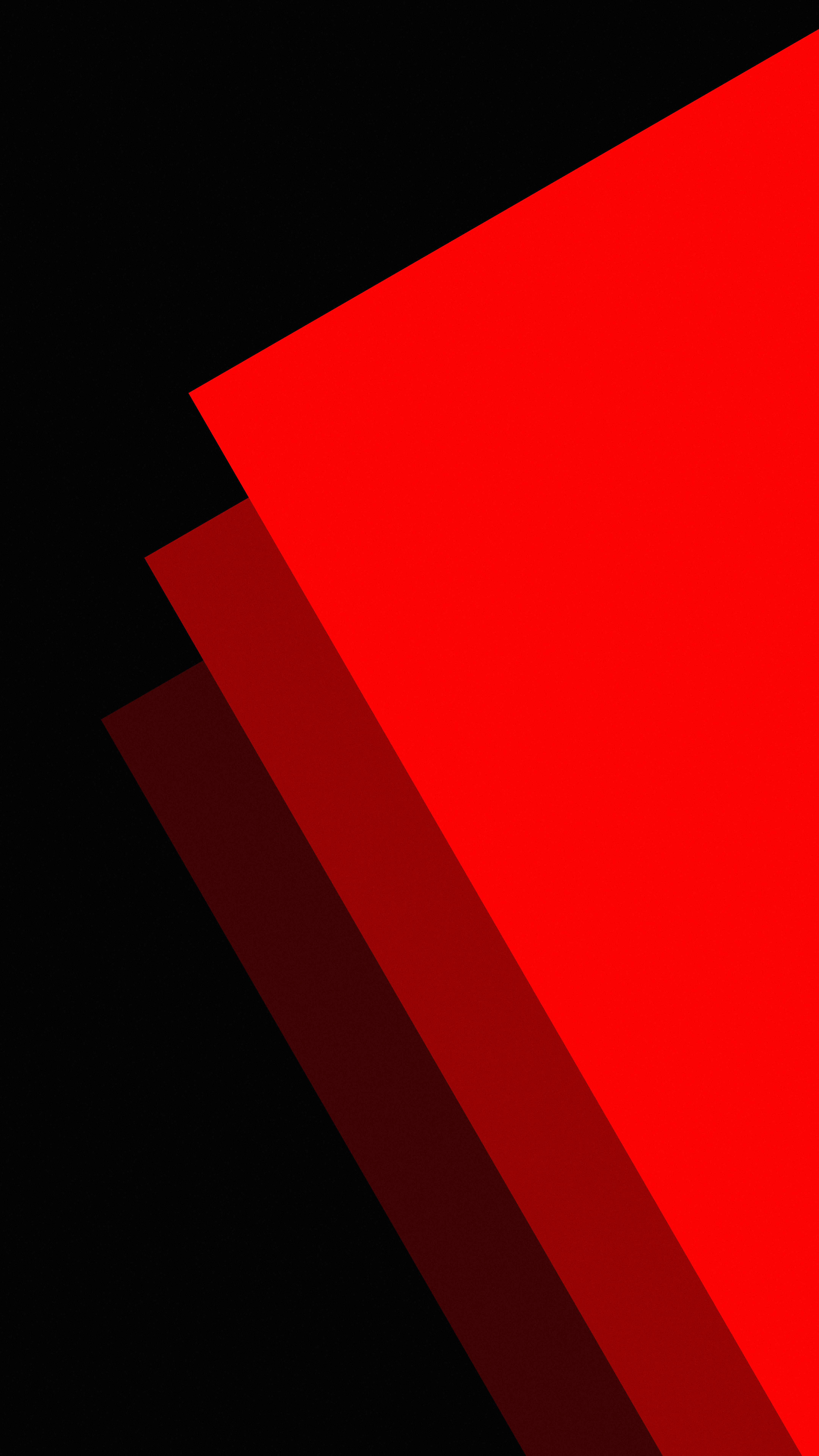 Minimalist Red Geometric Layers - minimal wallpaper for StockWalls