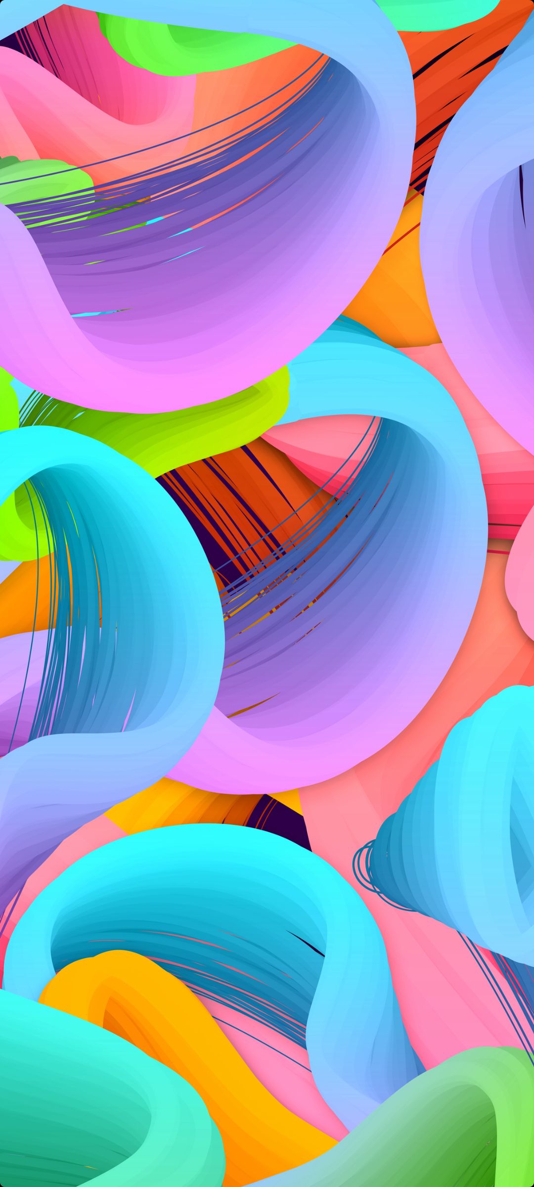 Vibrant Abstract Swirls Wallpaper - abstract wallpaper for StockWalls