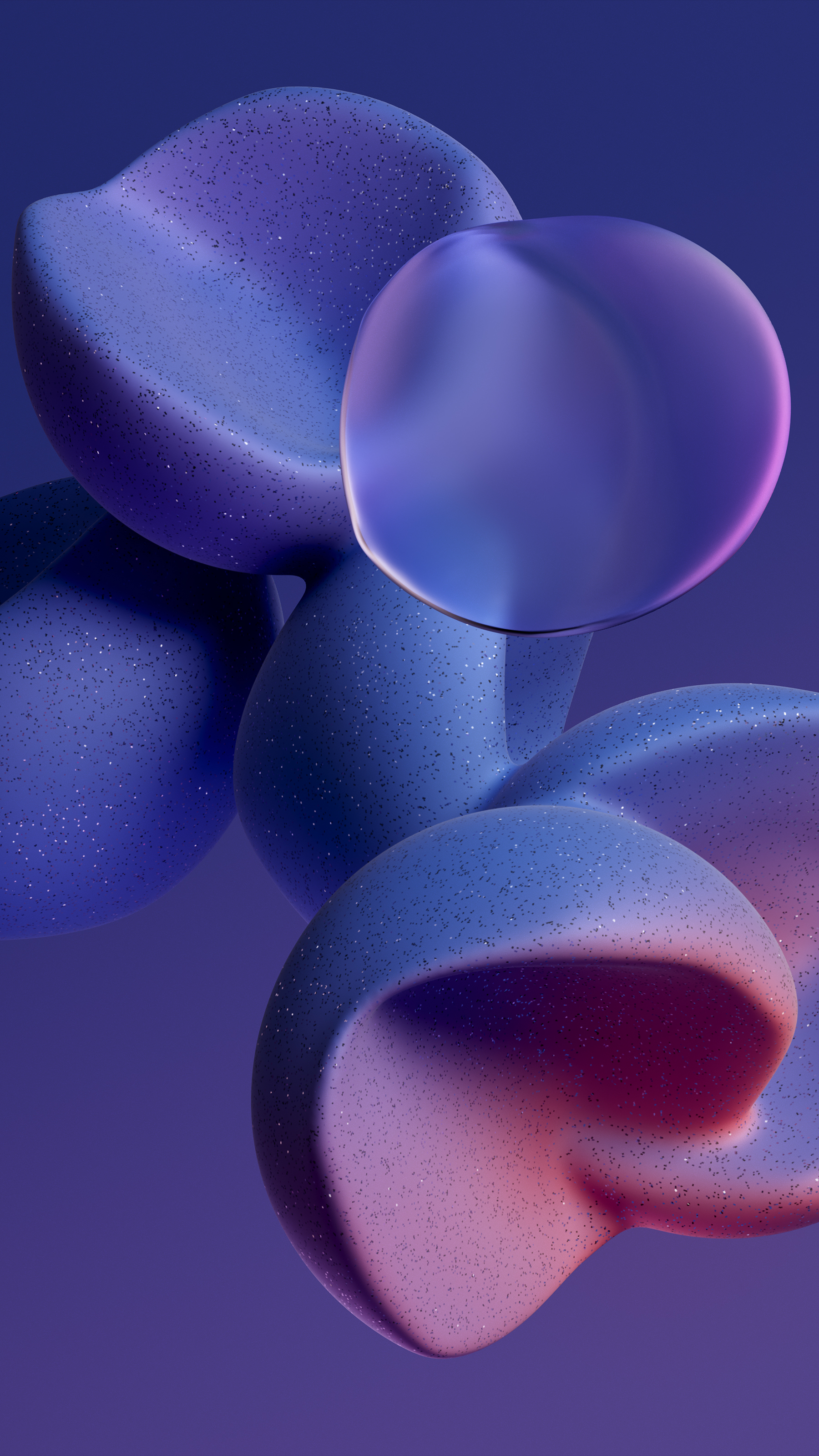 Abstract Blue 3D Shapes - abstract wallpaper for StockWalls