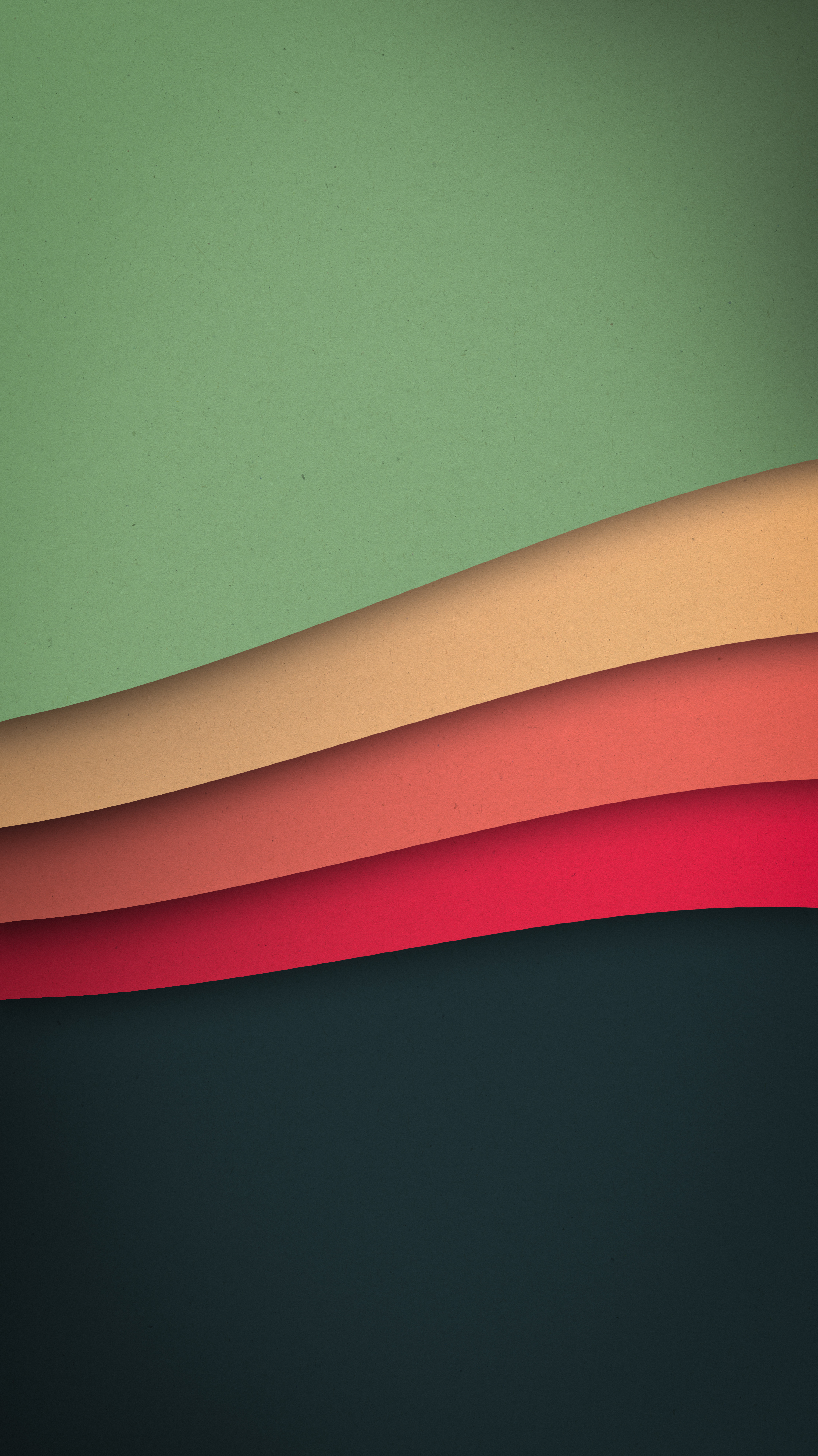 Minimalist Colorful Paper Layers - minimal wallpaper for StockWalls
