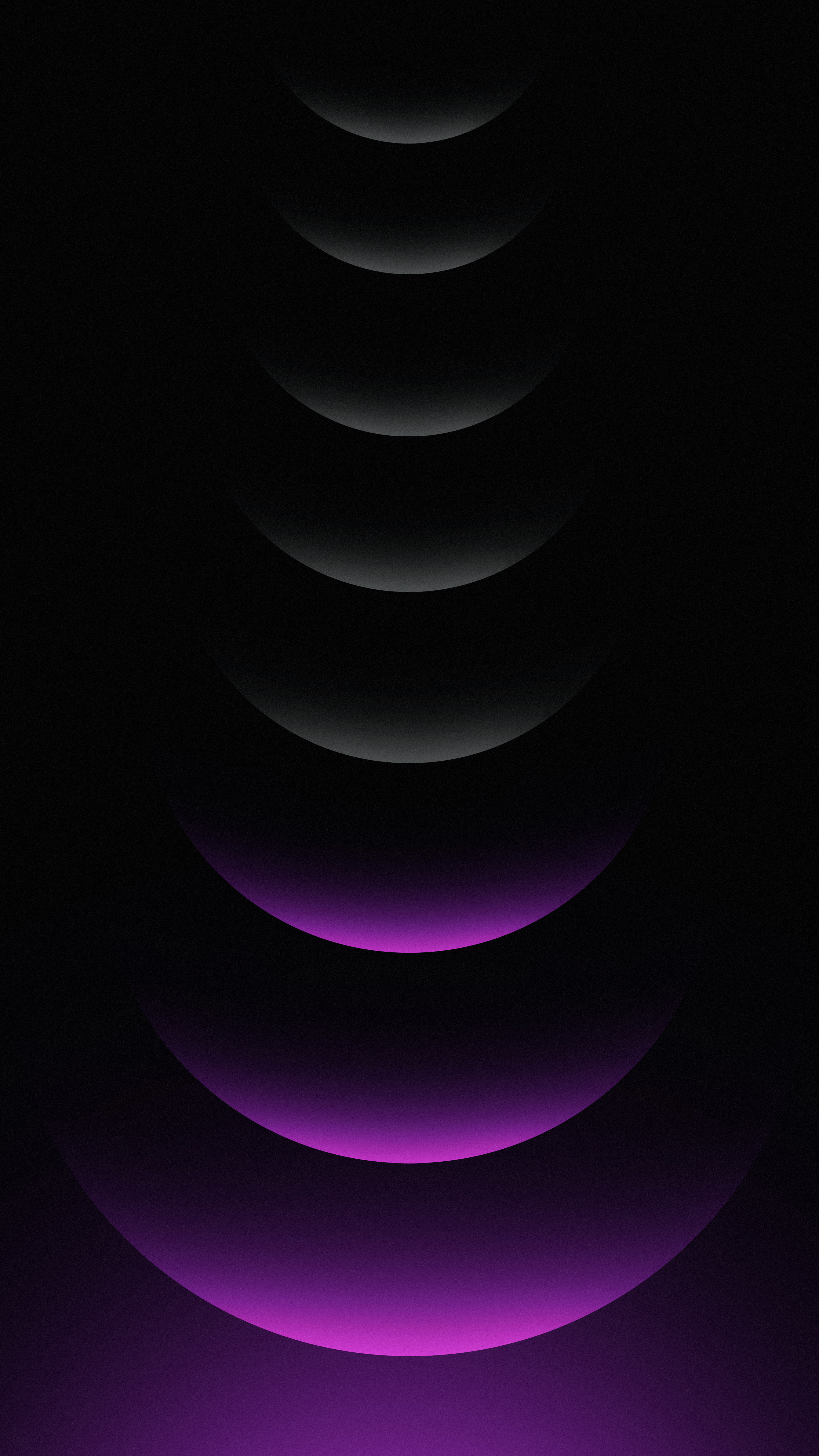 Minimal Purple Gradient Circles - minimal wallpaper for StockWalls