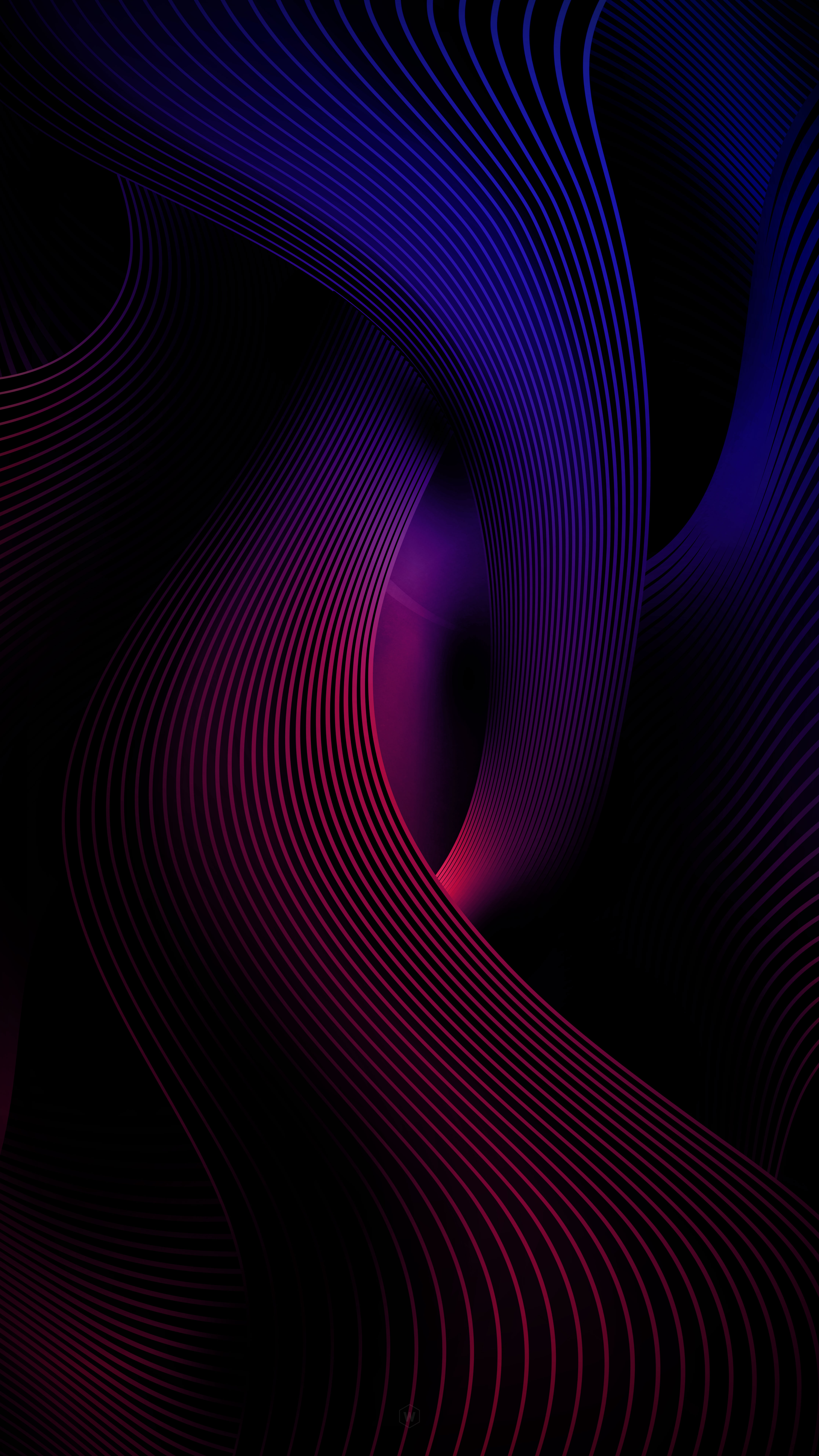 Neon Flowing Abstract Lines - abstract wallpaper for StockWalls