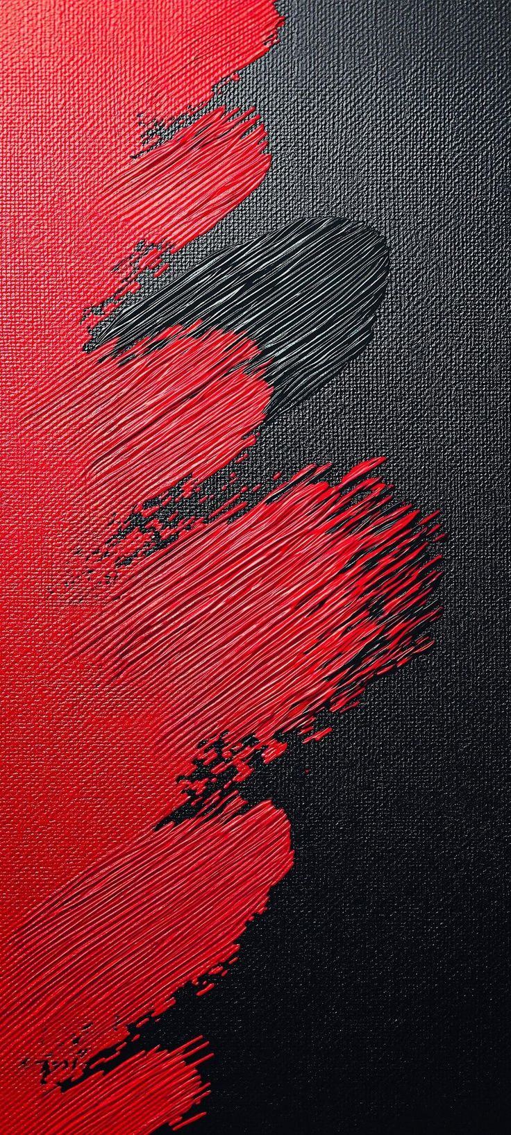 Bold Red Brushstrokes - abstract wallpaper for StockWalls