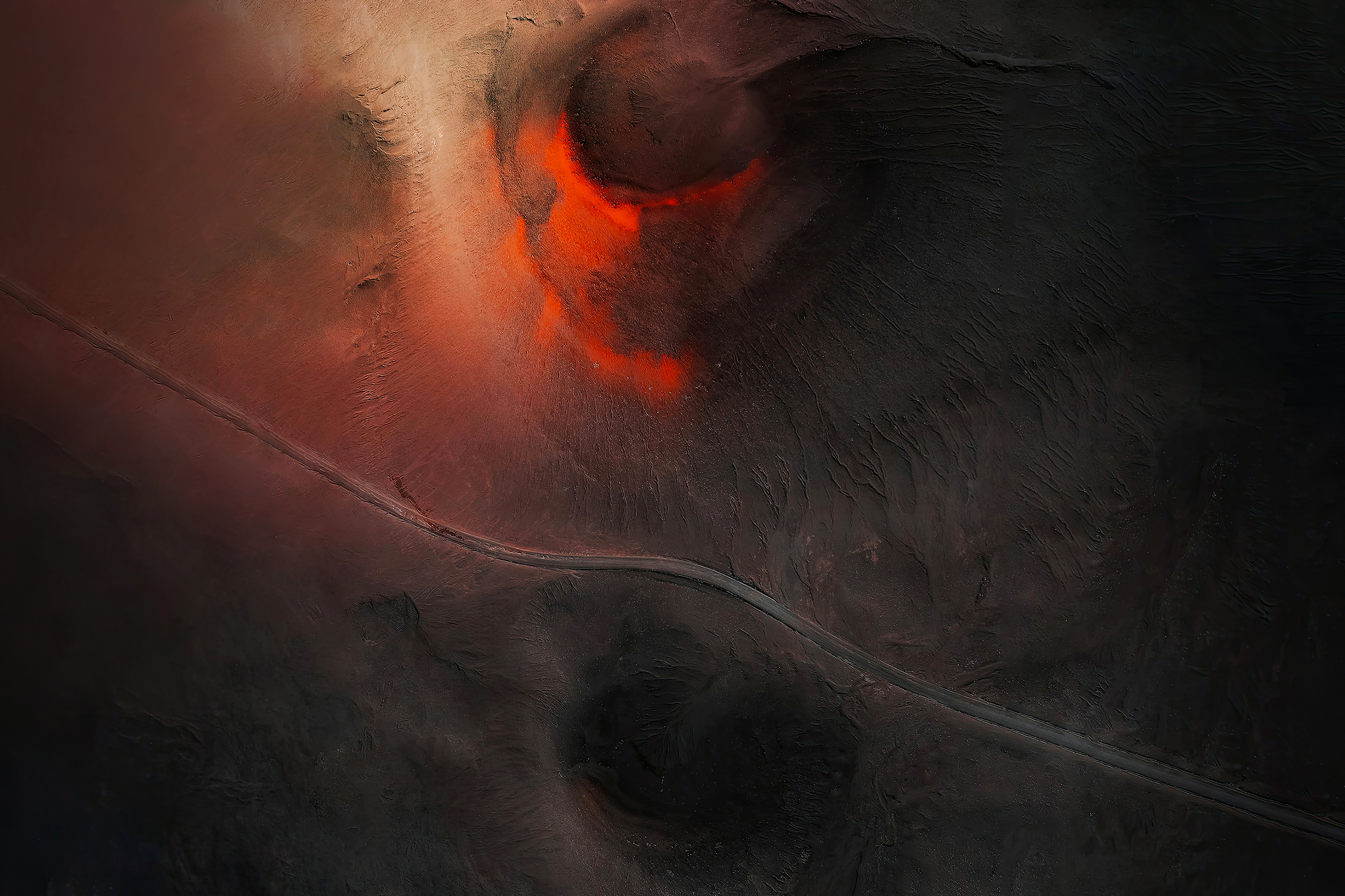 Volcanic Landscape Honor MagicBook - honor wallpaper for StockWalls