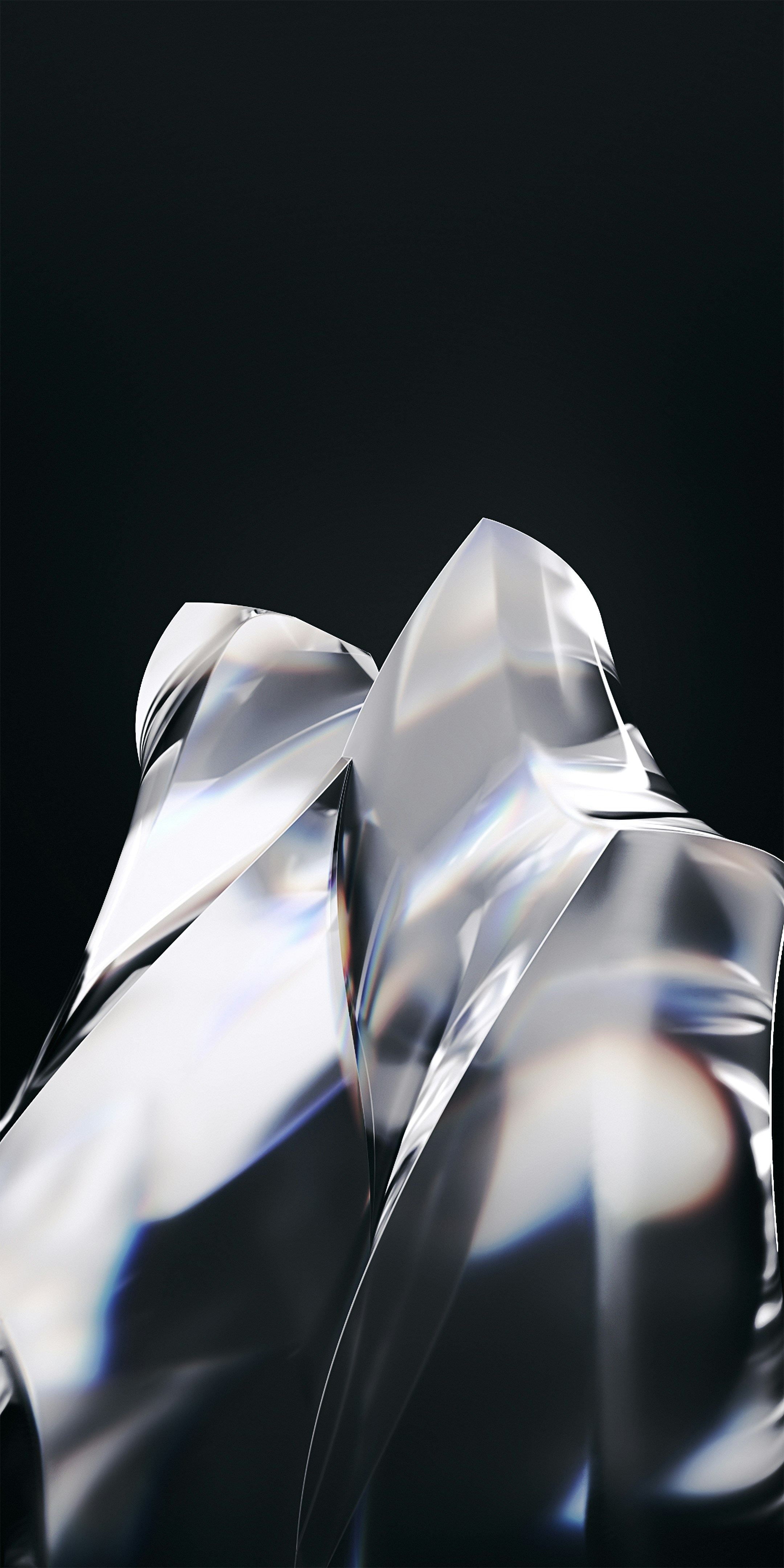 Abstract Glass Crystal Forms - abstract wallpaper for StockWalls