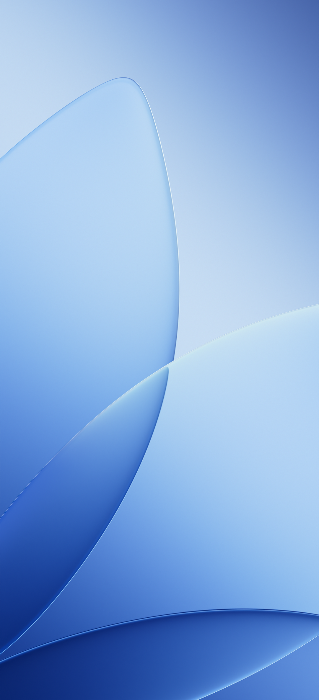 Soft Blue Abstract Curves - oppo wallpaper for StockWalls