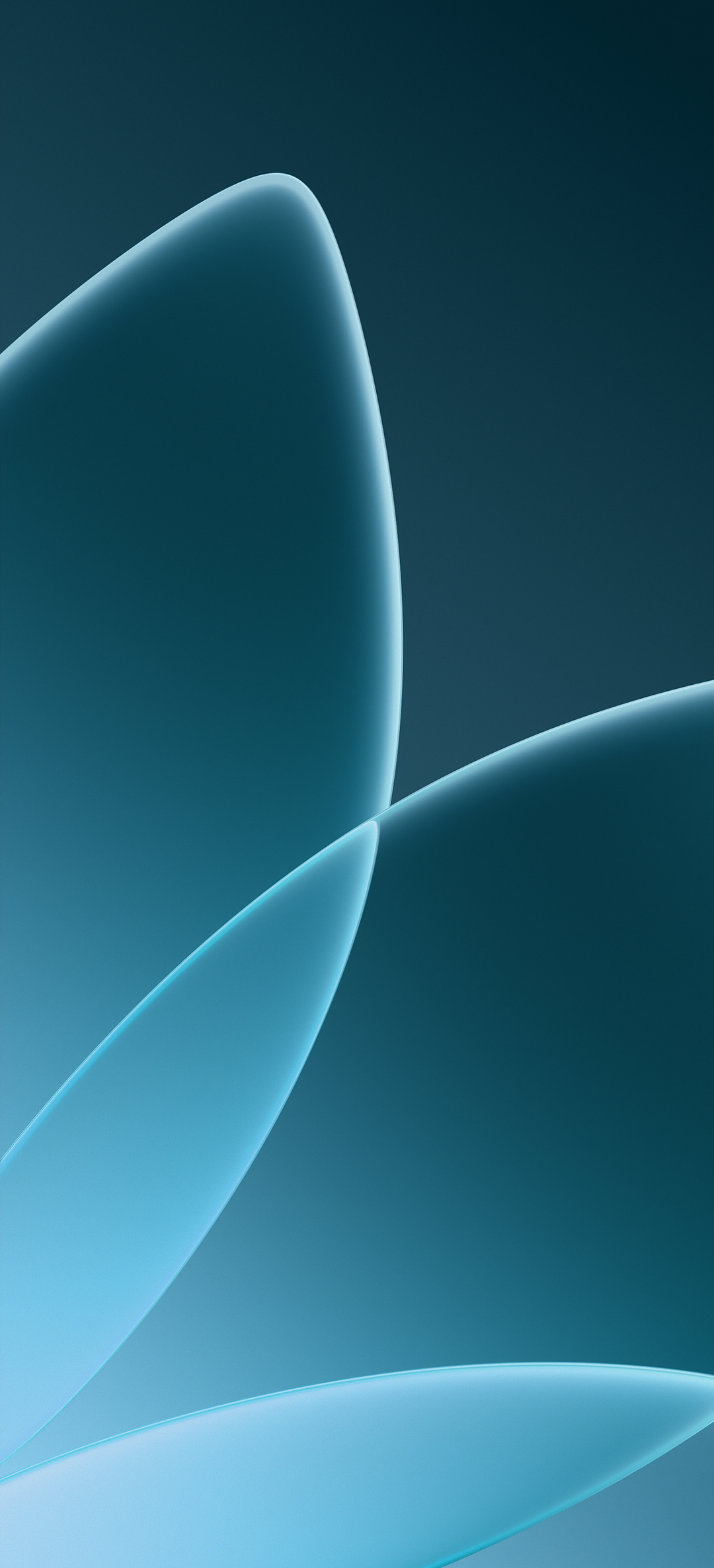 Elegant Blue Abstract Curves - oppo wallpaper for StockWalls