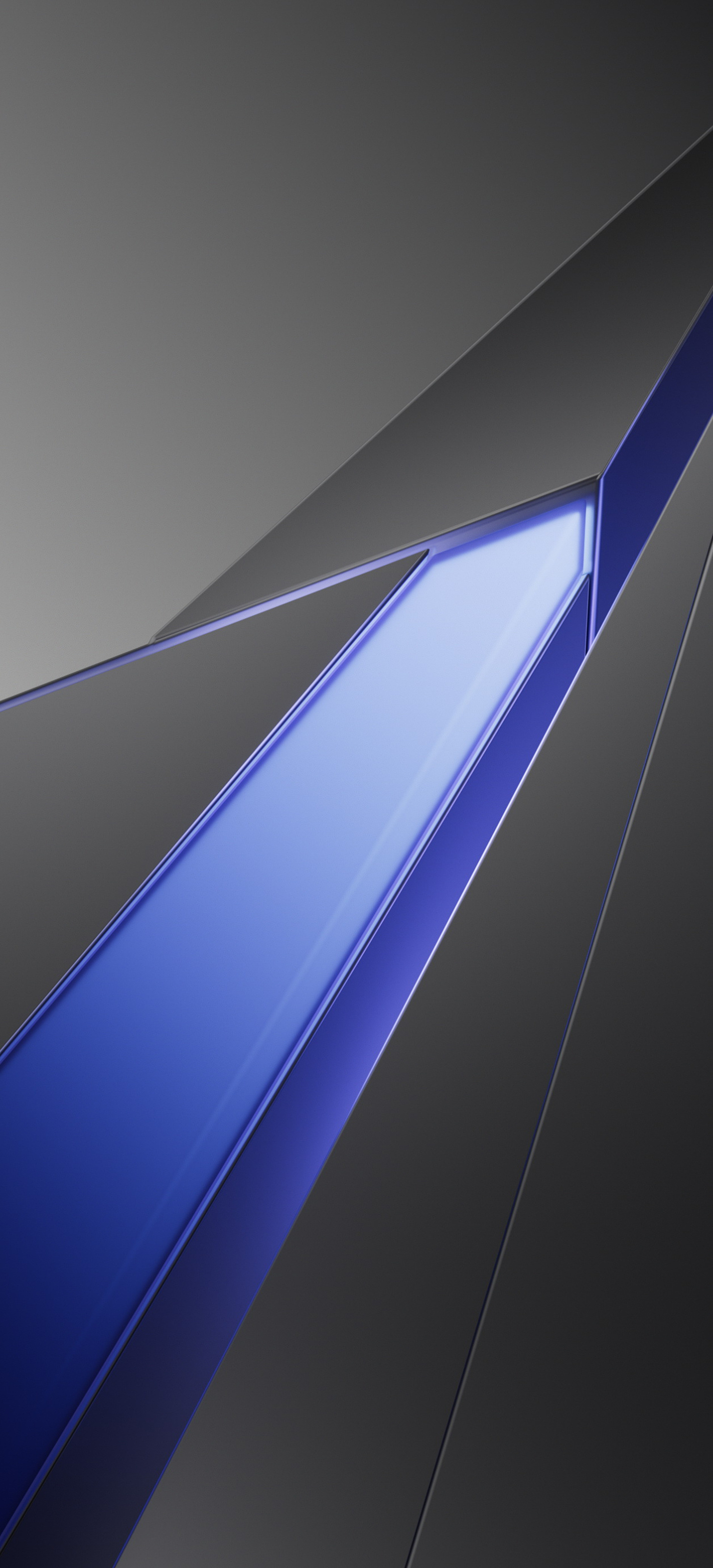 Blue Neon Geometric Arrow - abstract wallpaper for StockWalls
