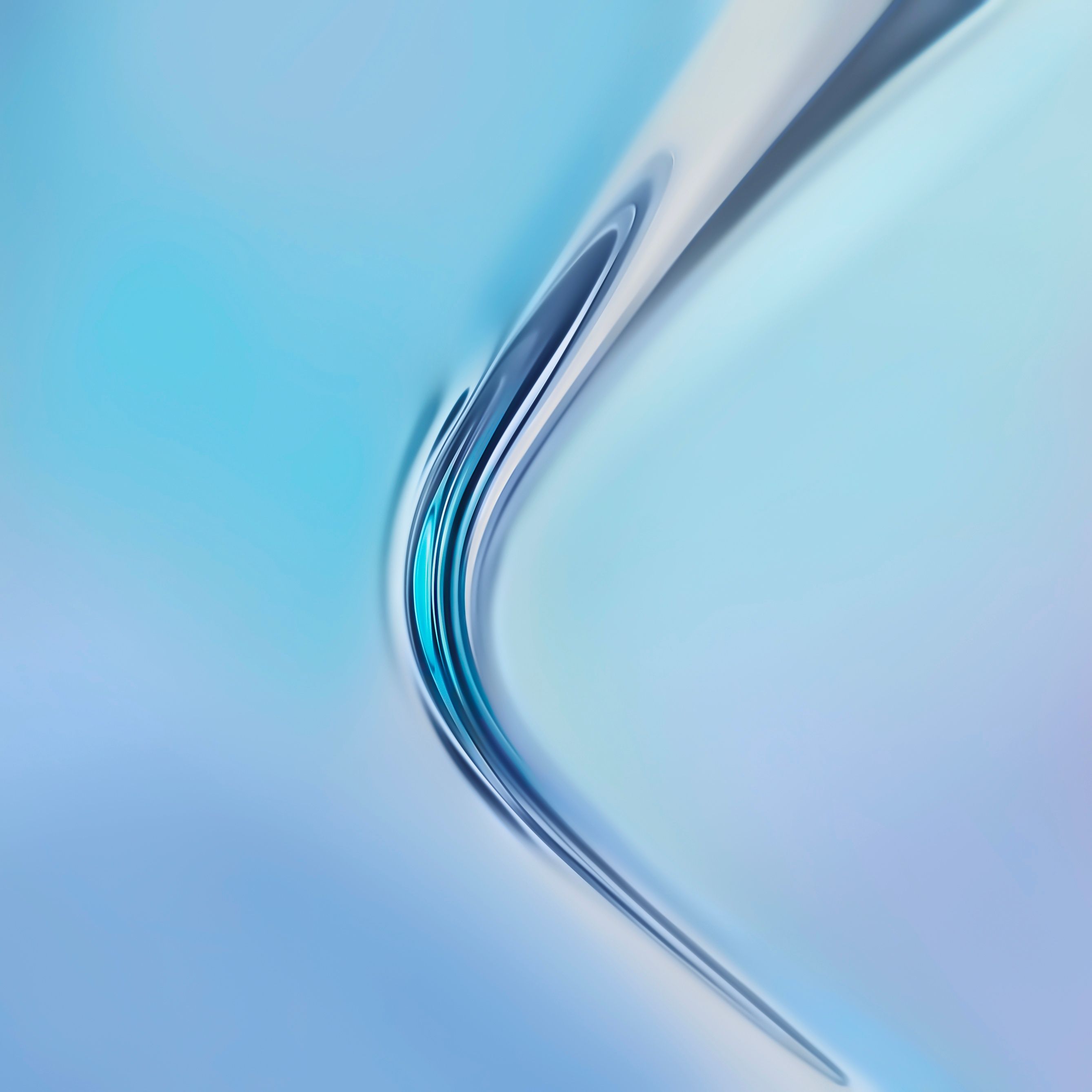 Abstract Blue Curve - huawei wallpaper for StockWalls