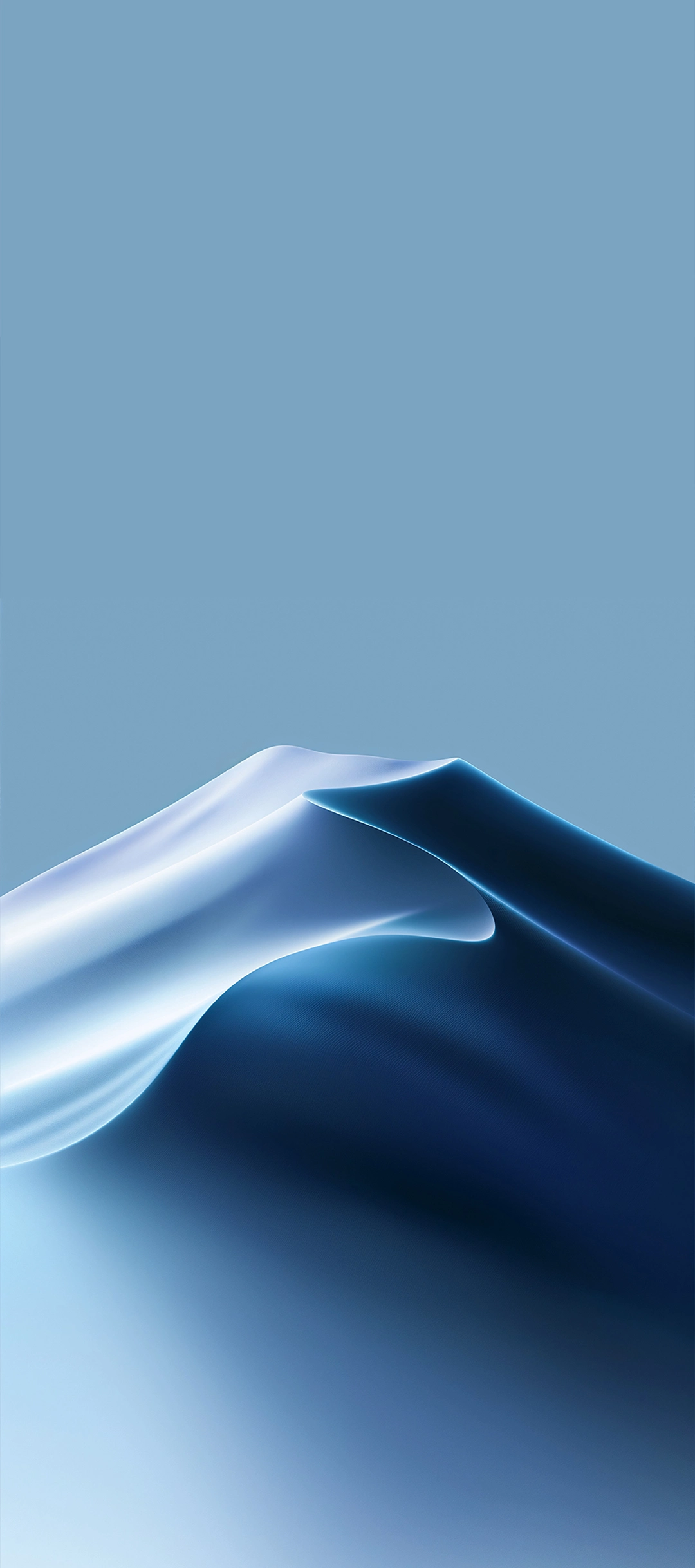 Abstract Blue Dunes - tecno wallpaper for StockWalls