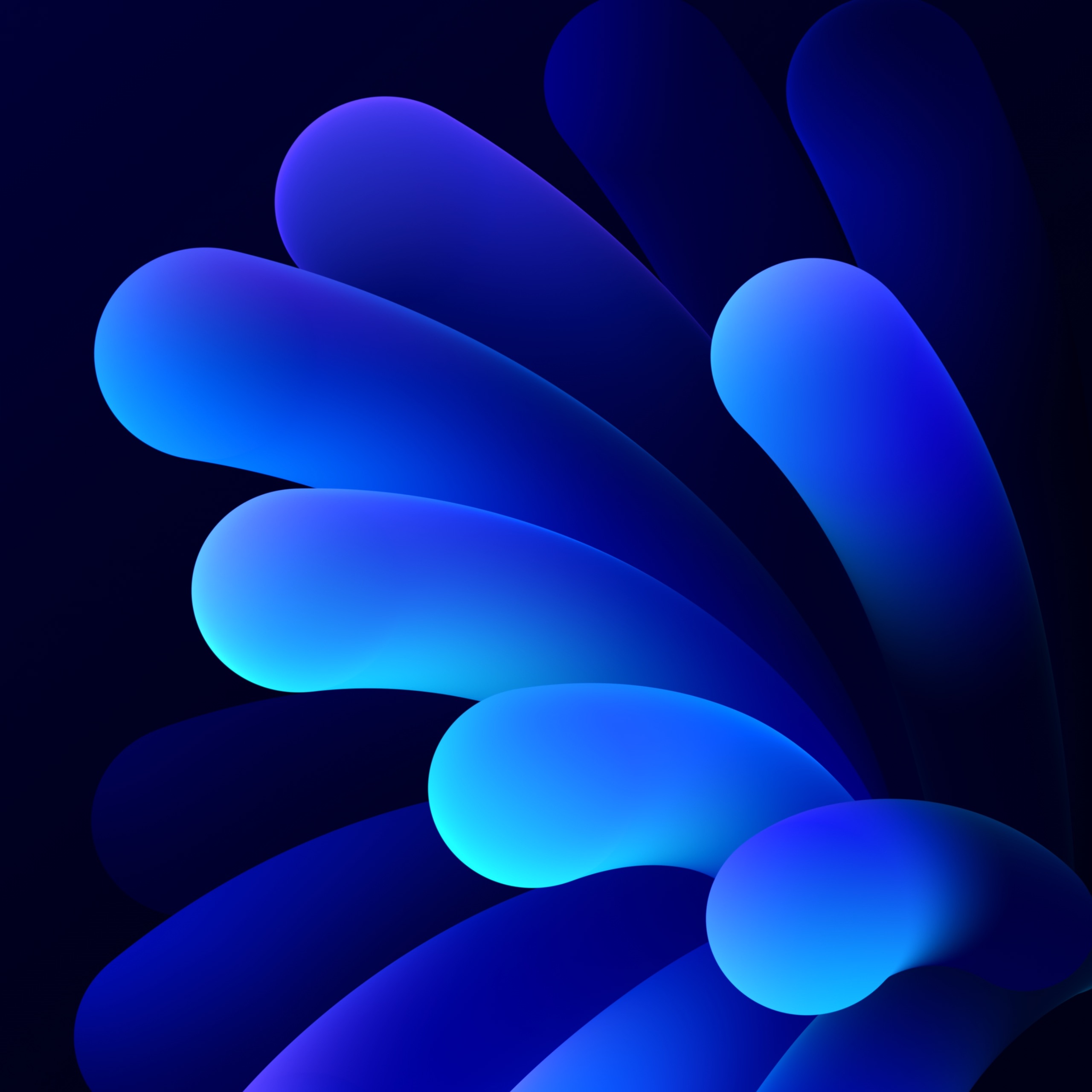 Abstract Blue Flow - vivo wallpaper for StockWalls