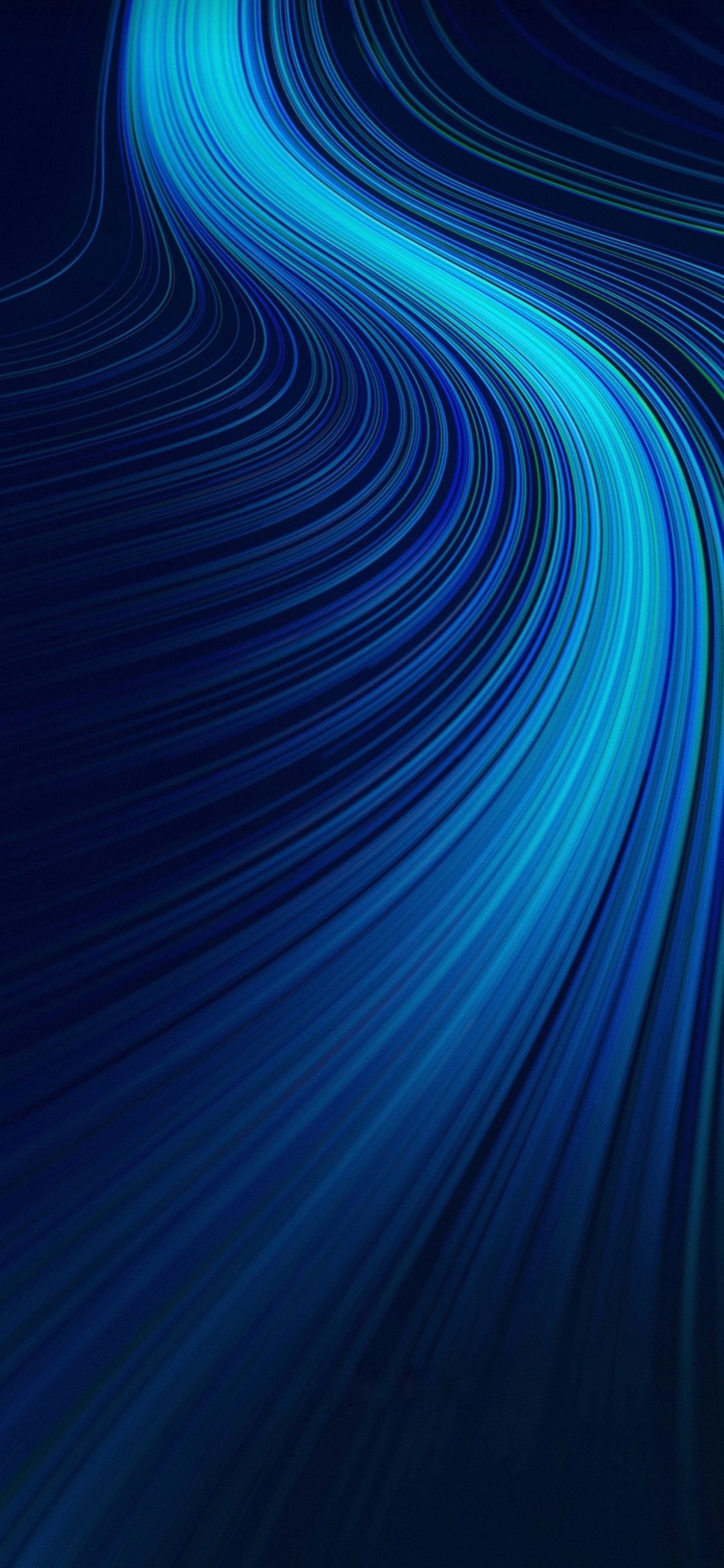 Abstract Blue Flow - huawei wallpaper for StockWalls