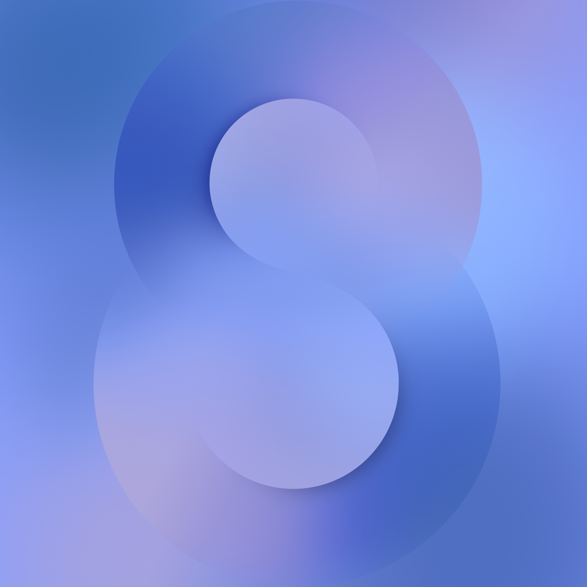 Abstract Blue Gradient Circles - samsung wallpaper for StockWalls