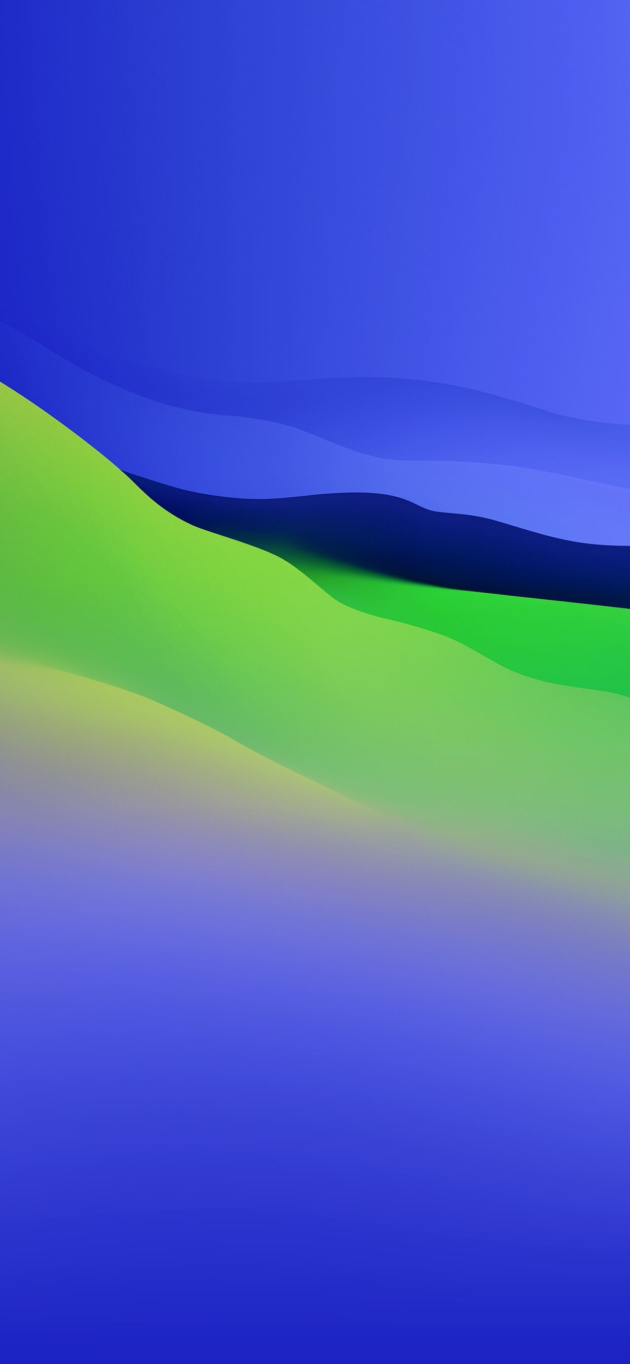 Abstract Blue Green Waves - apple wallpaper for StockWalls