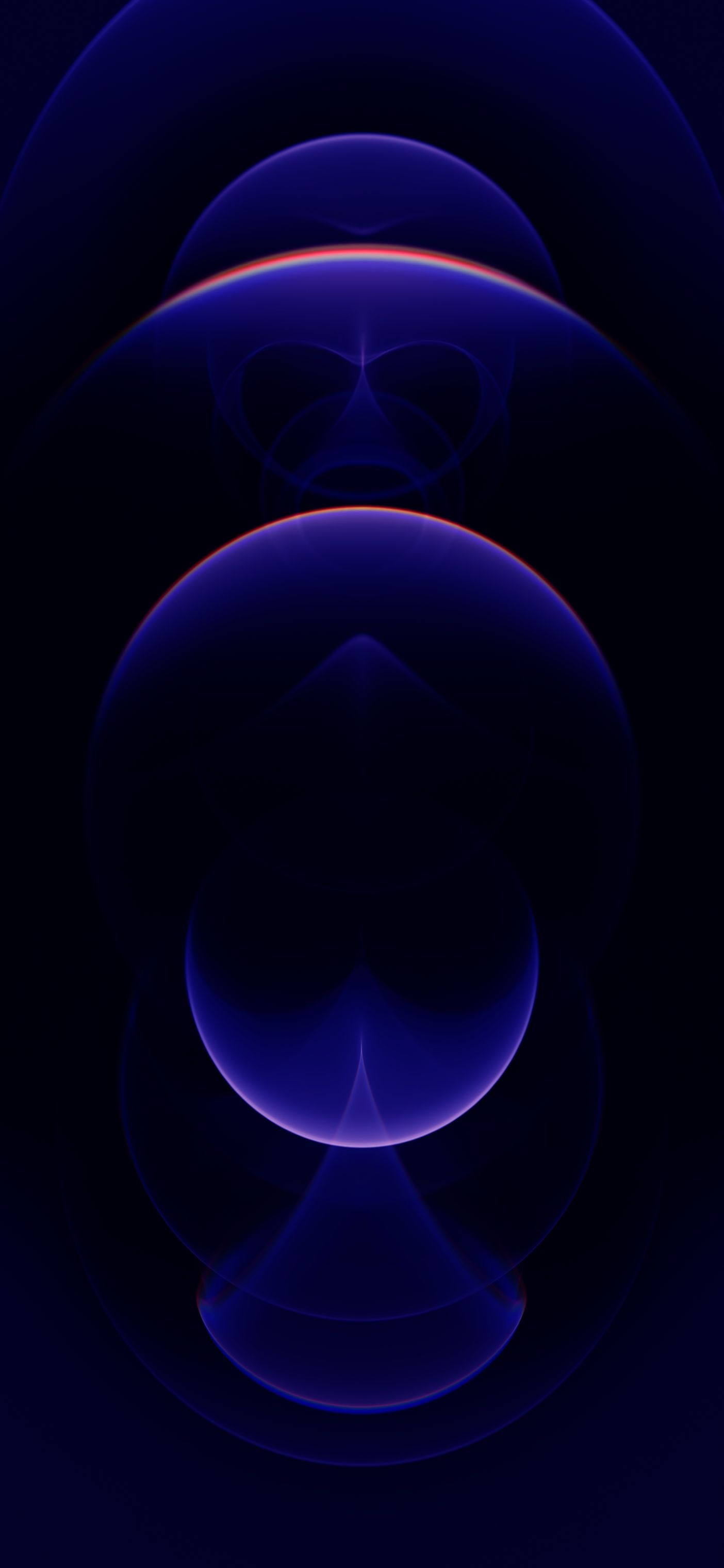Abstract Blue Nebula - apple wallpaper for StockWalls