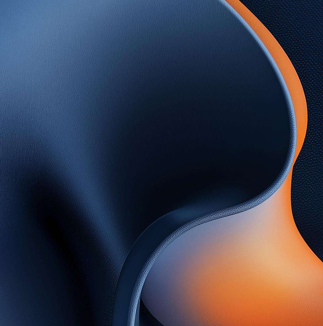 Abstract Blue Orange Layers - motorola wallpaper for StockWalls