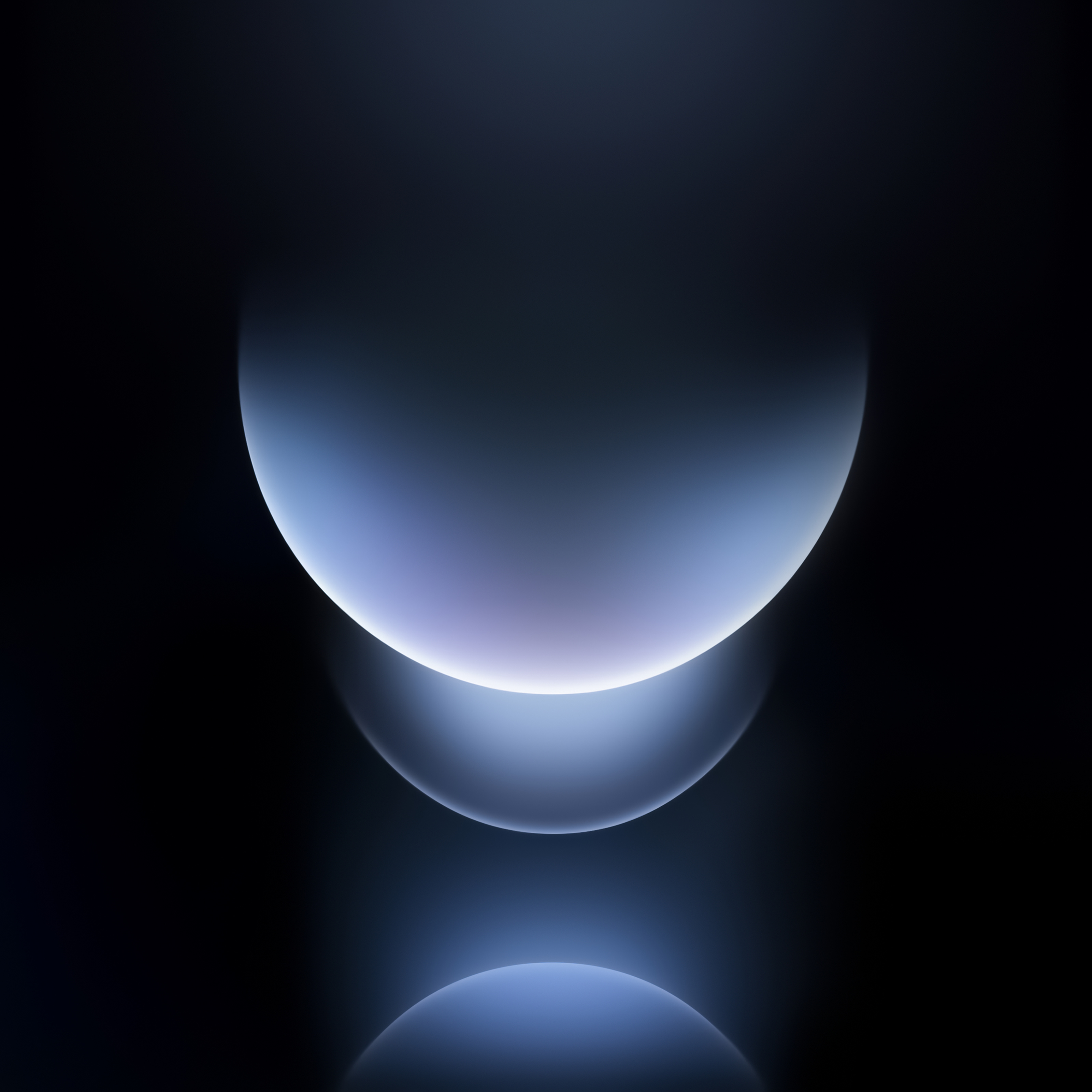 Abstract Blue Orb Reflection - honor wallpaper for StockWalls