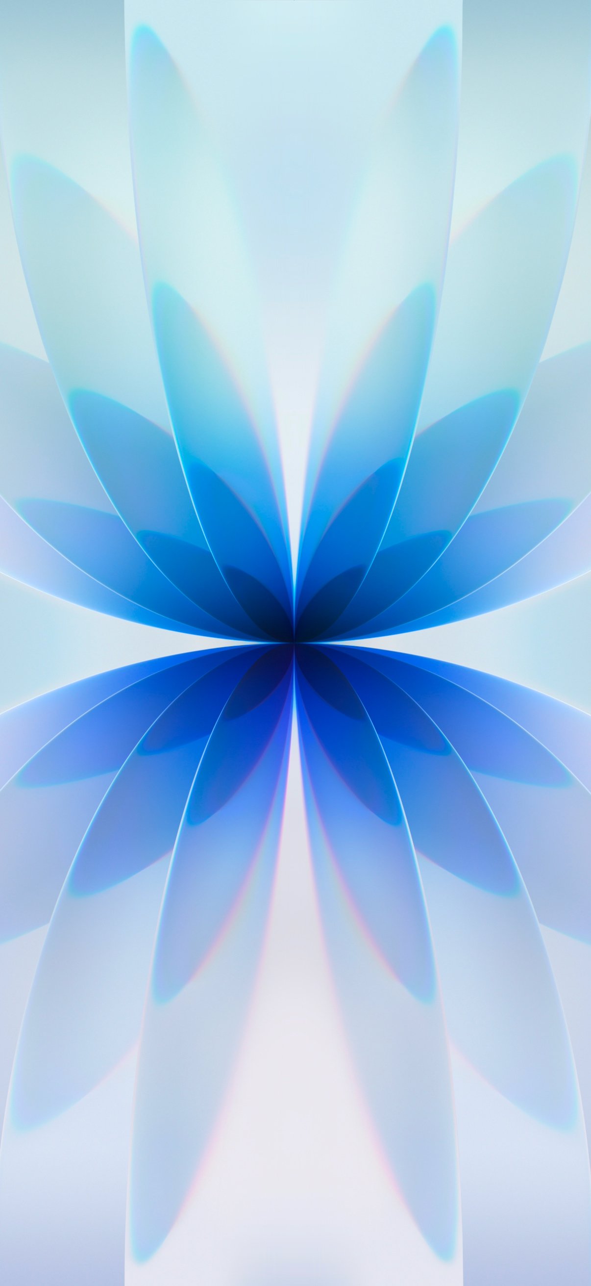 Abstract Blue Petal Bloom - apple wallpaper for StockWalls