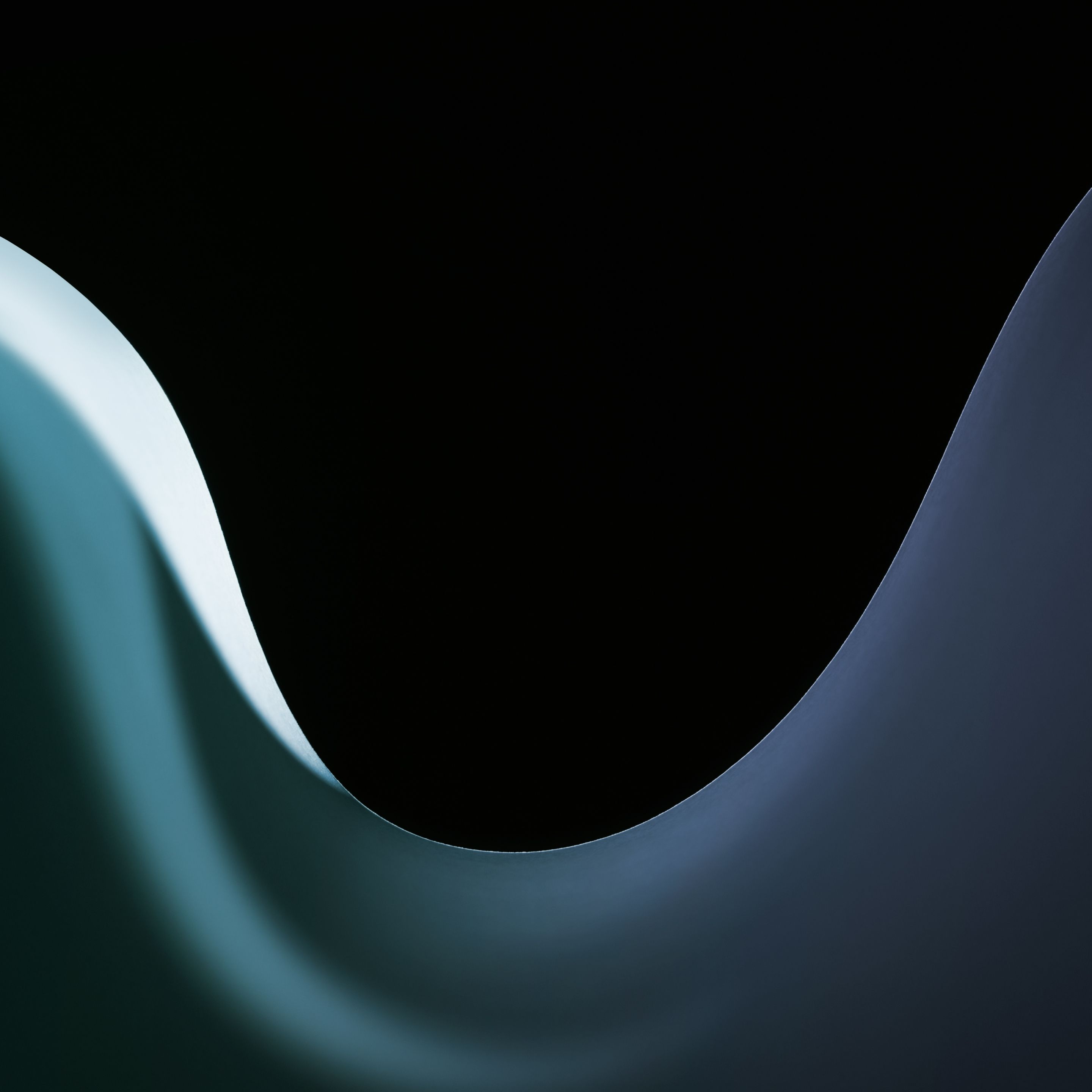 Abstract Blue Wave - android os wallpaper for StockWalls