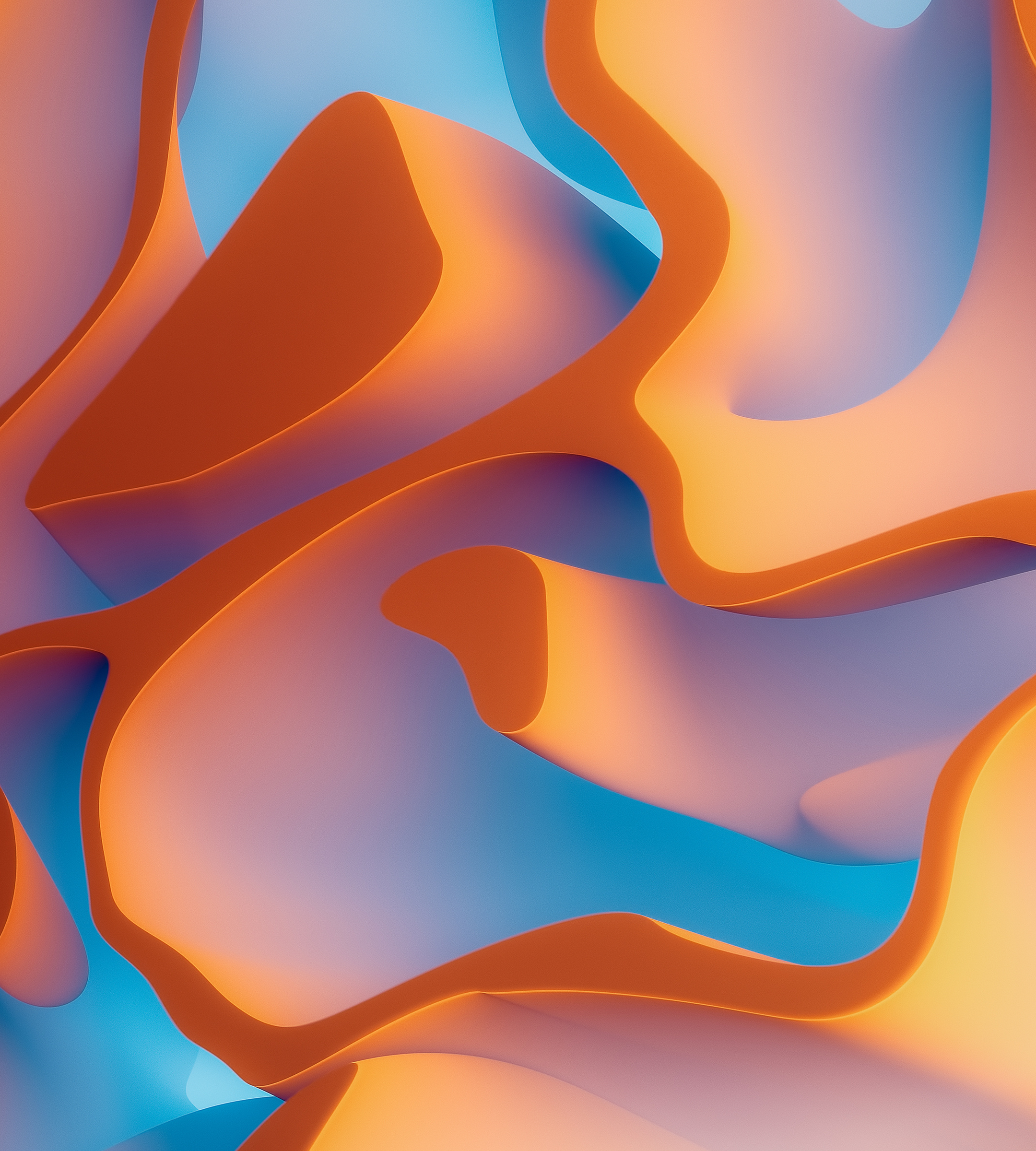 Abstract Flowing Forms - motorola wallpaper for StockWalls