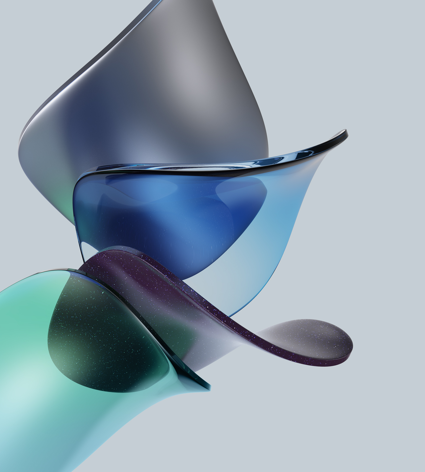 Abstract Glass Forms - motorola wallpaper for StockWalls