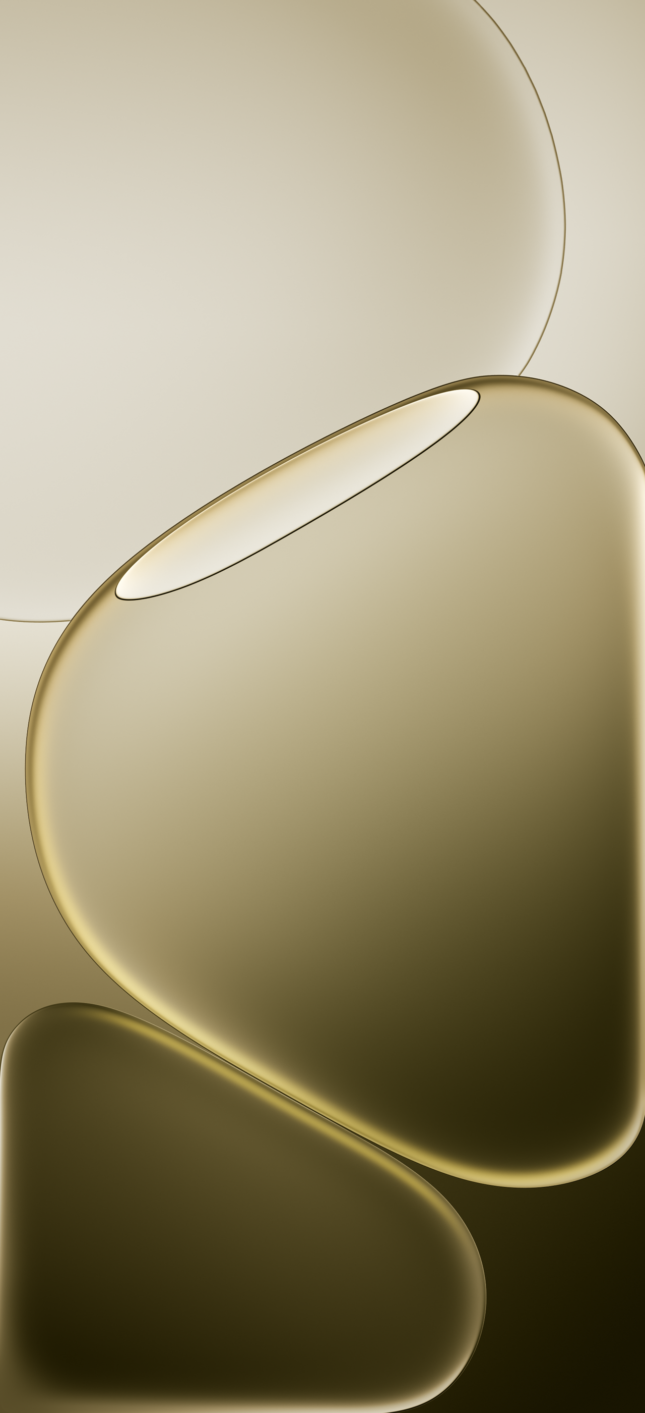 Abstract Golden Curves - oppo wallpaper for StockWalls