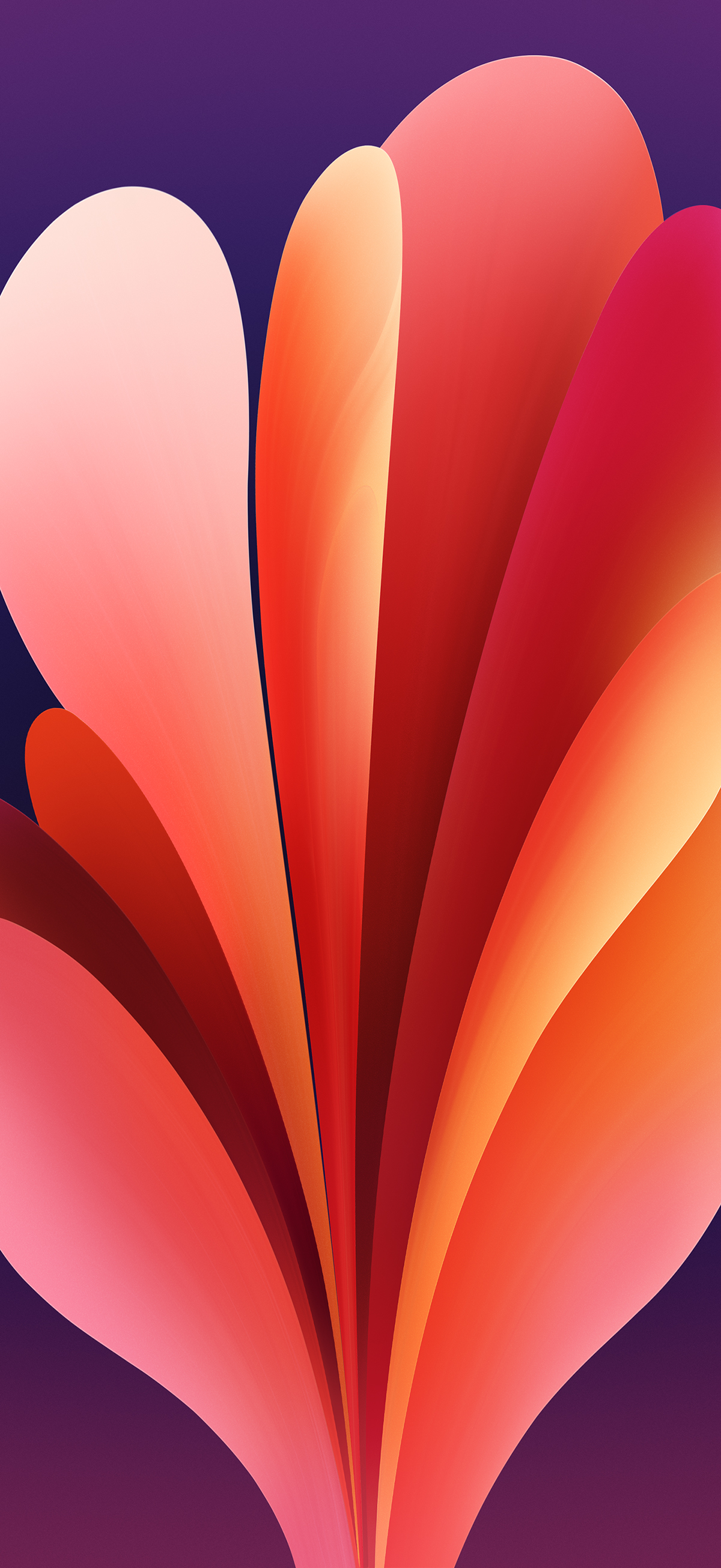 Abstract Gradient Bloom - huawei wallpaper for StockWalls