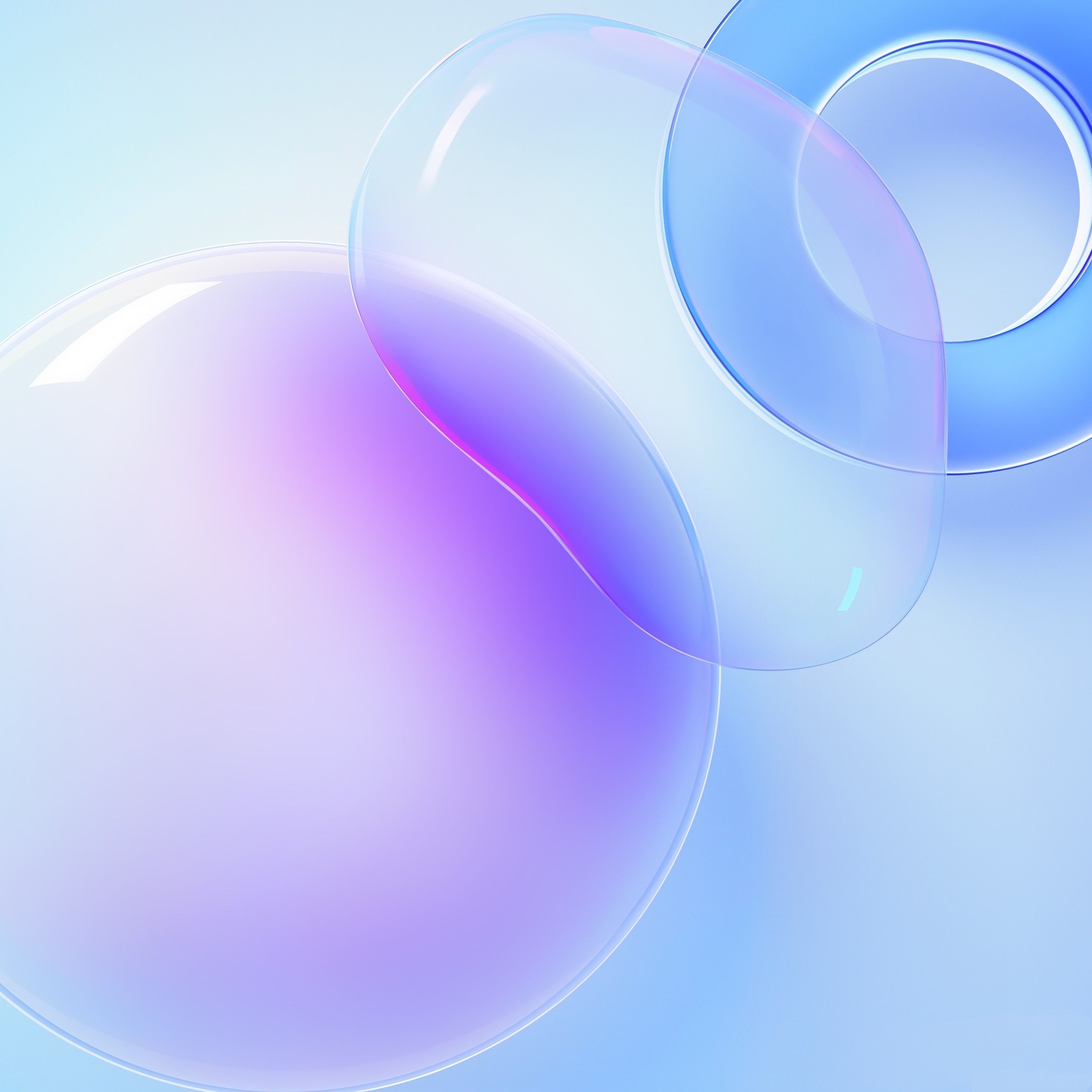Abstract Gradient Bubbles - huawei wallpaper for StockWalls