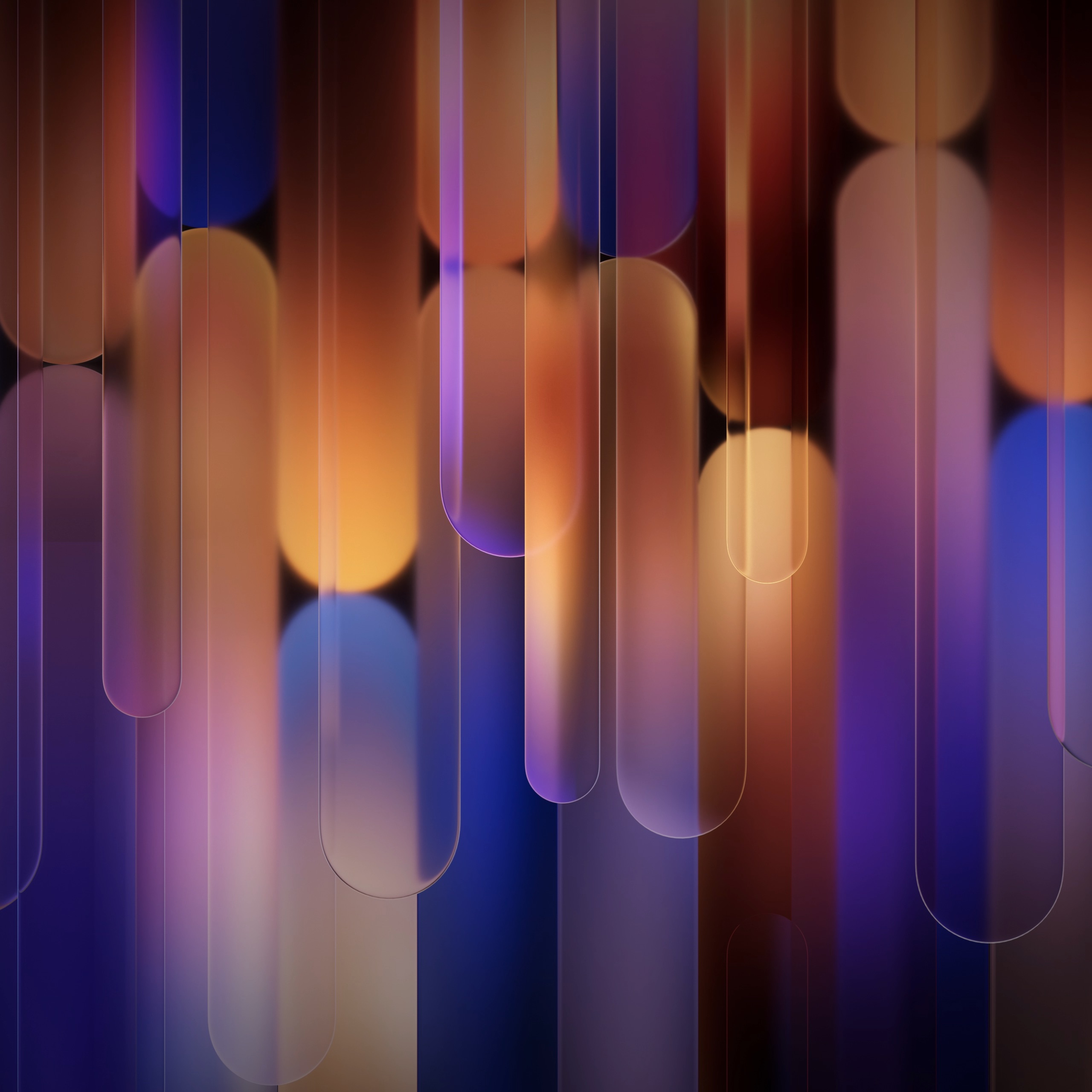Abstract Gradient Glass Design - vivo wallpaper for StockWalls