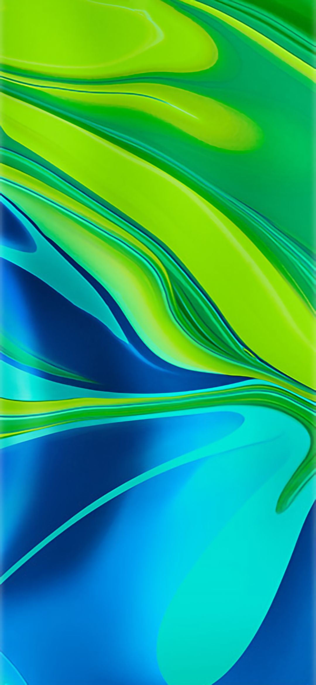 Abstract Green Blue Flow - xiaomi wallpaper for StockWalls