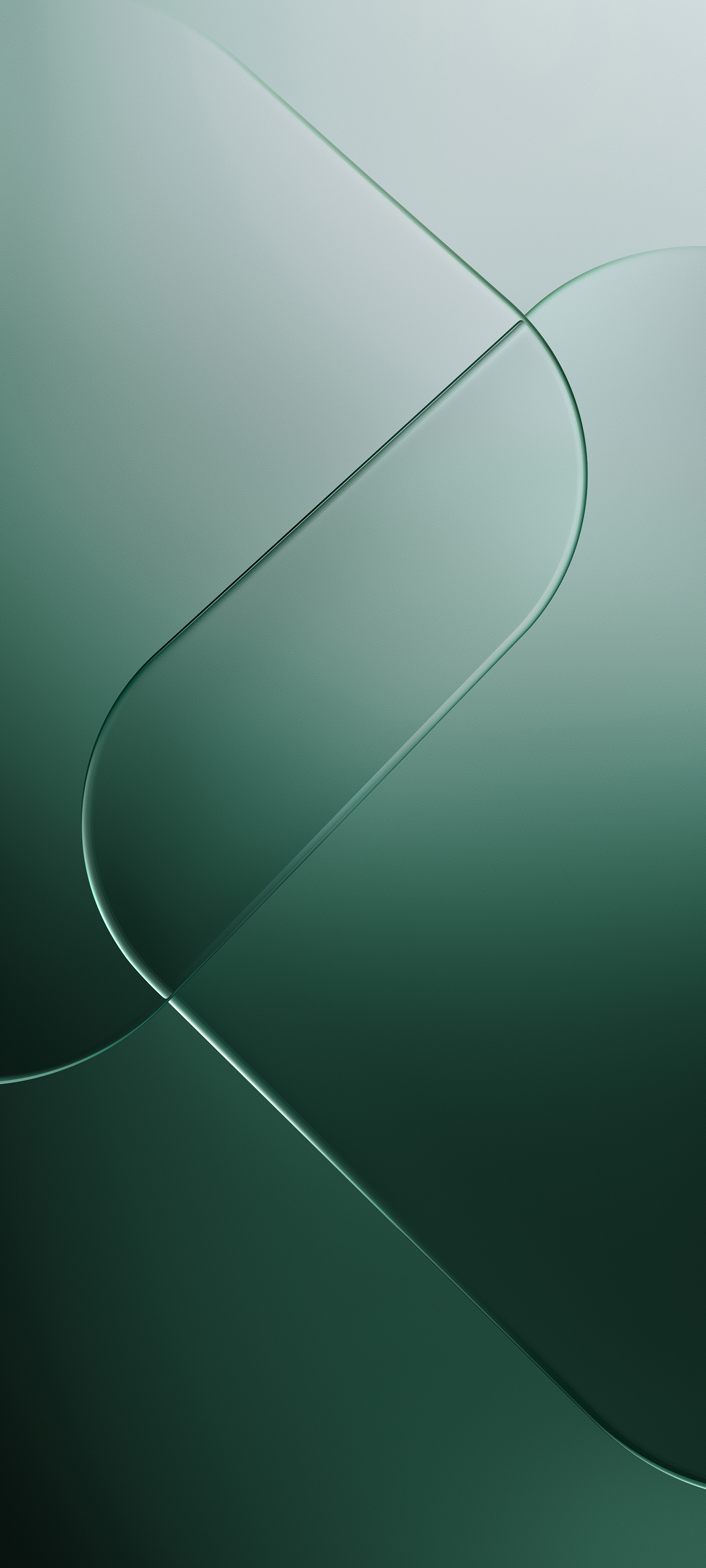 Abstract Green Curves - abstract wallpaper for StockWalls