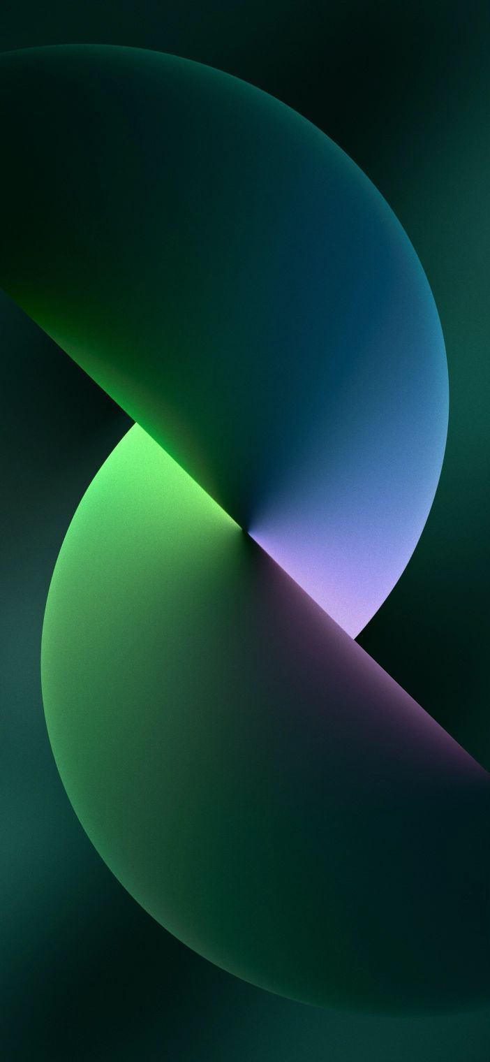 Abstract Green Gradient Swirl - apple wallpaper for StockWalls