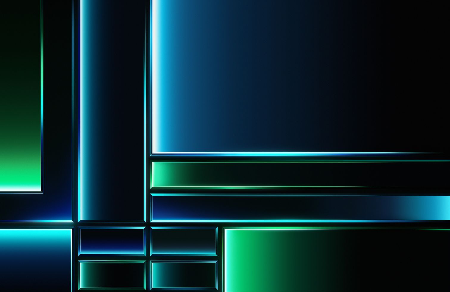 Abstract Neon Geometry - apple wallpaper for StockWalls