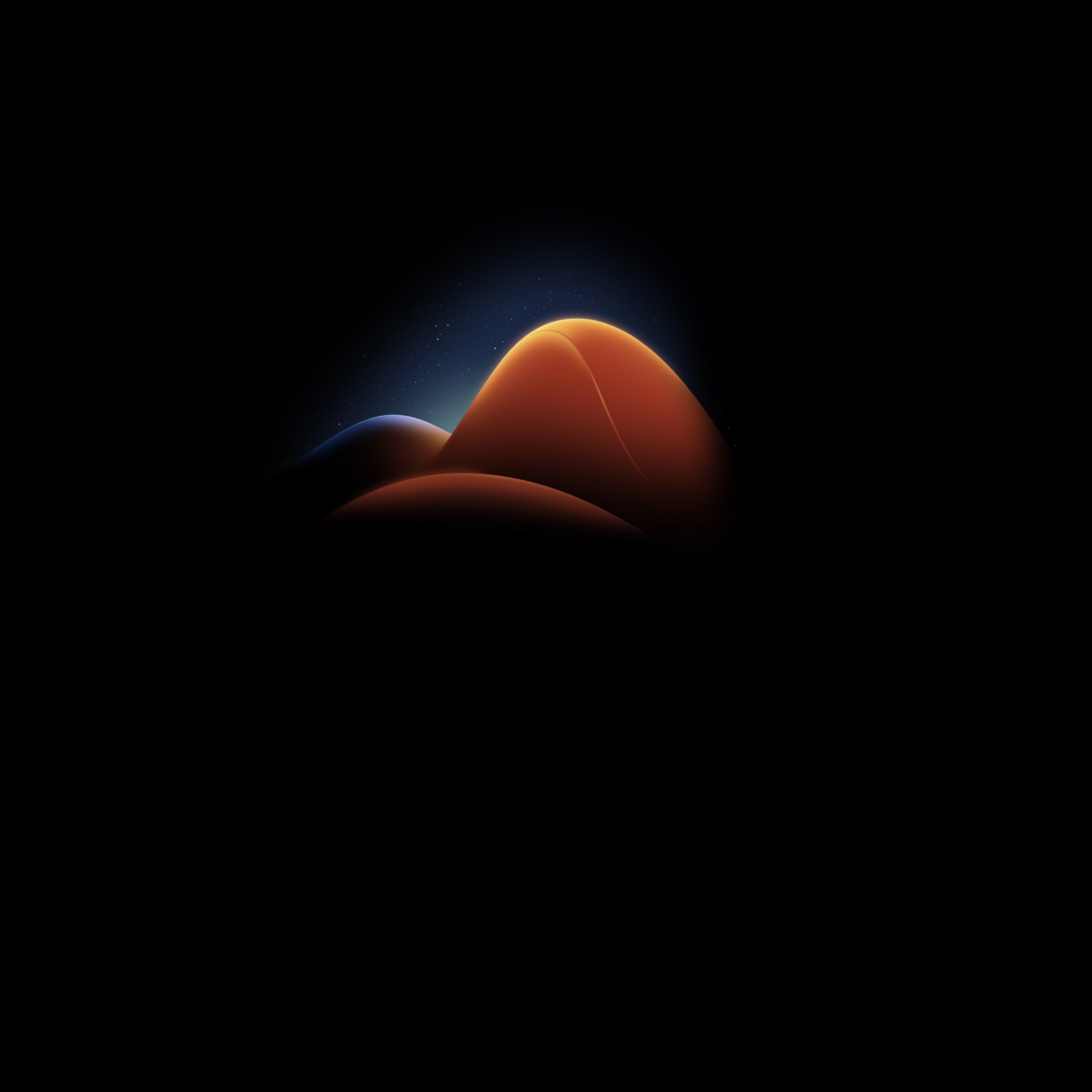 Abstract Orange Dunes Wallpaper - vivo wallpaper for StockWalls