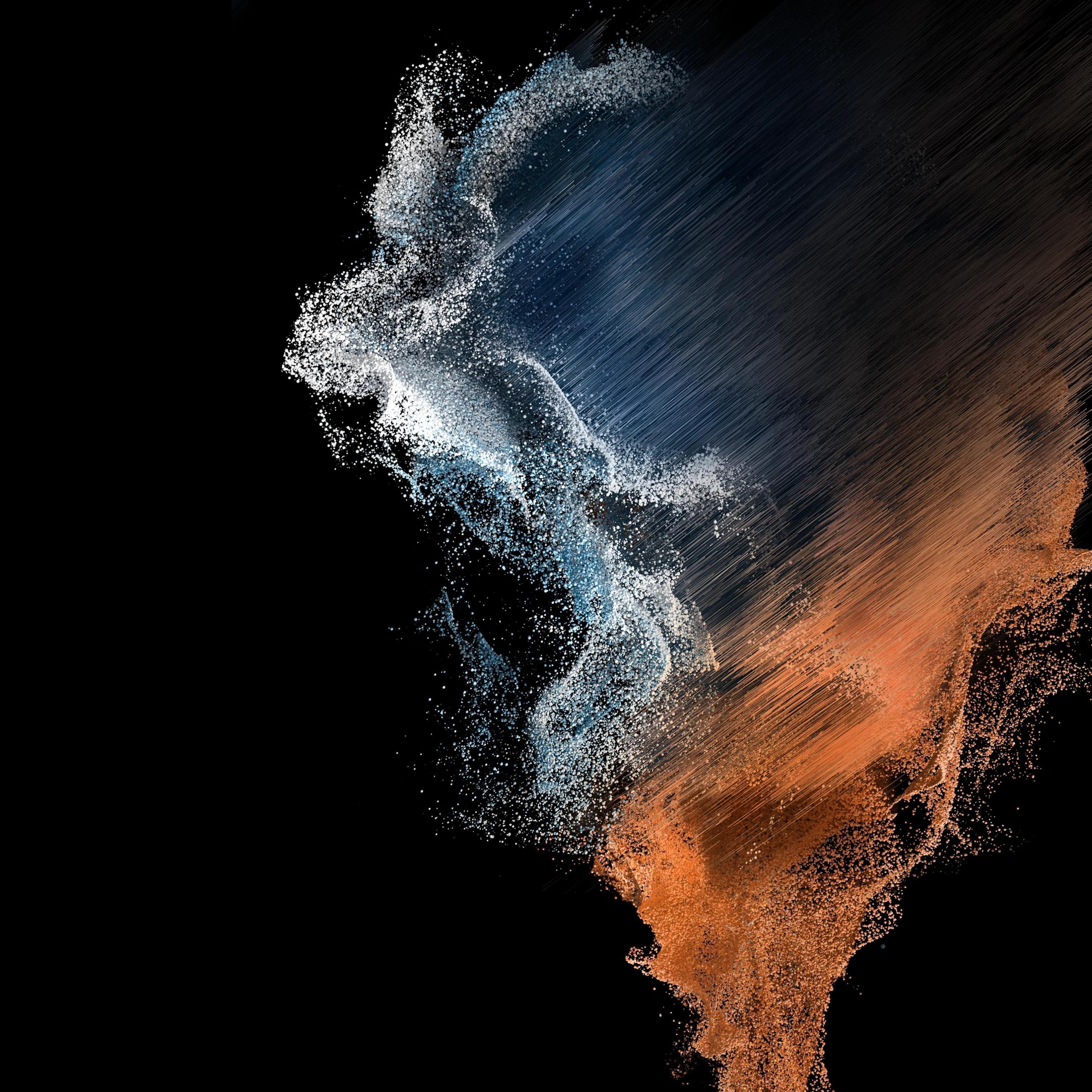 Abstract Particle Flow - samsung wallpaper for StockWalls