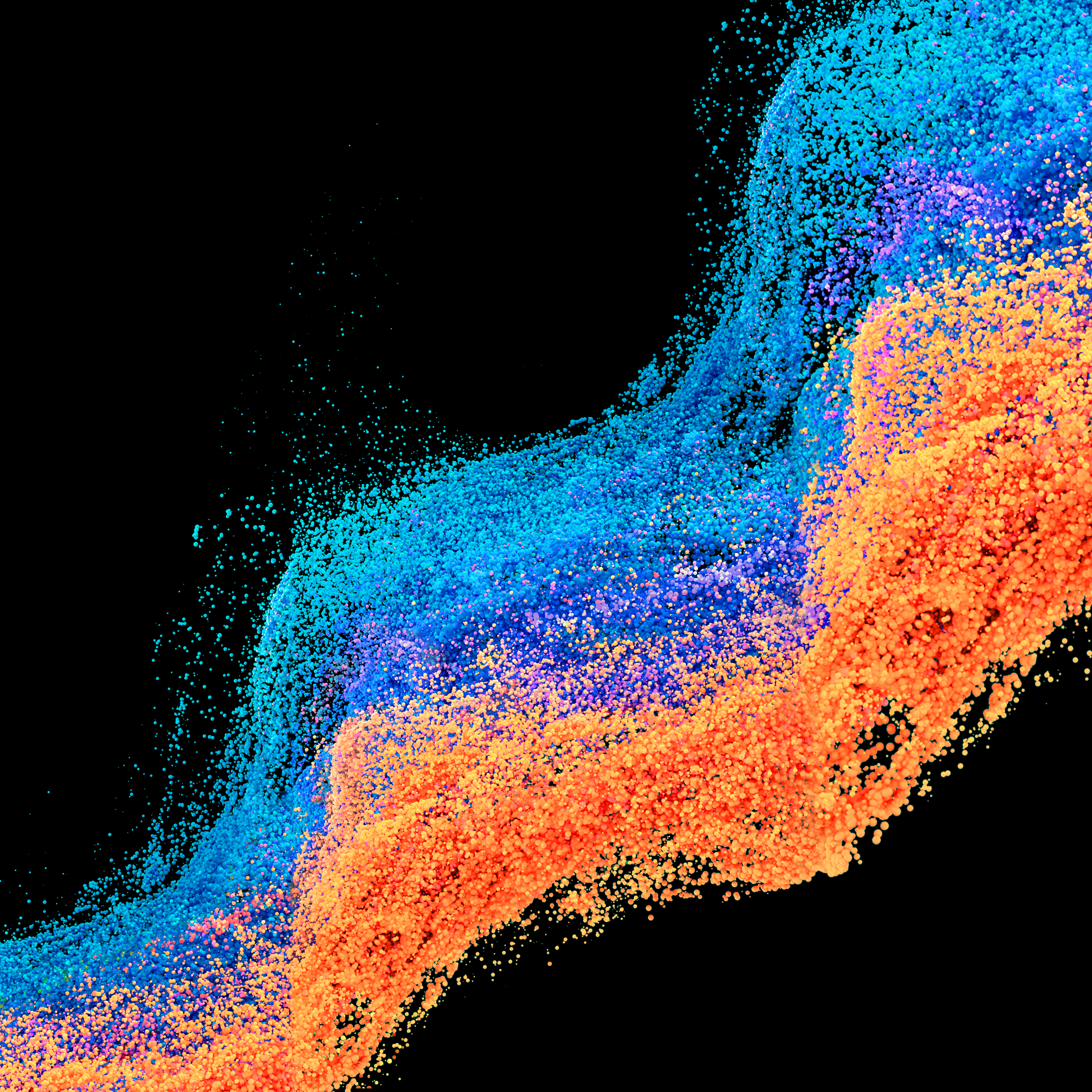Abstract Particle Wave - samsung wallpaper for StockWalls