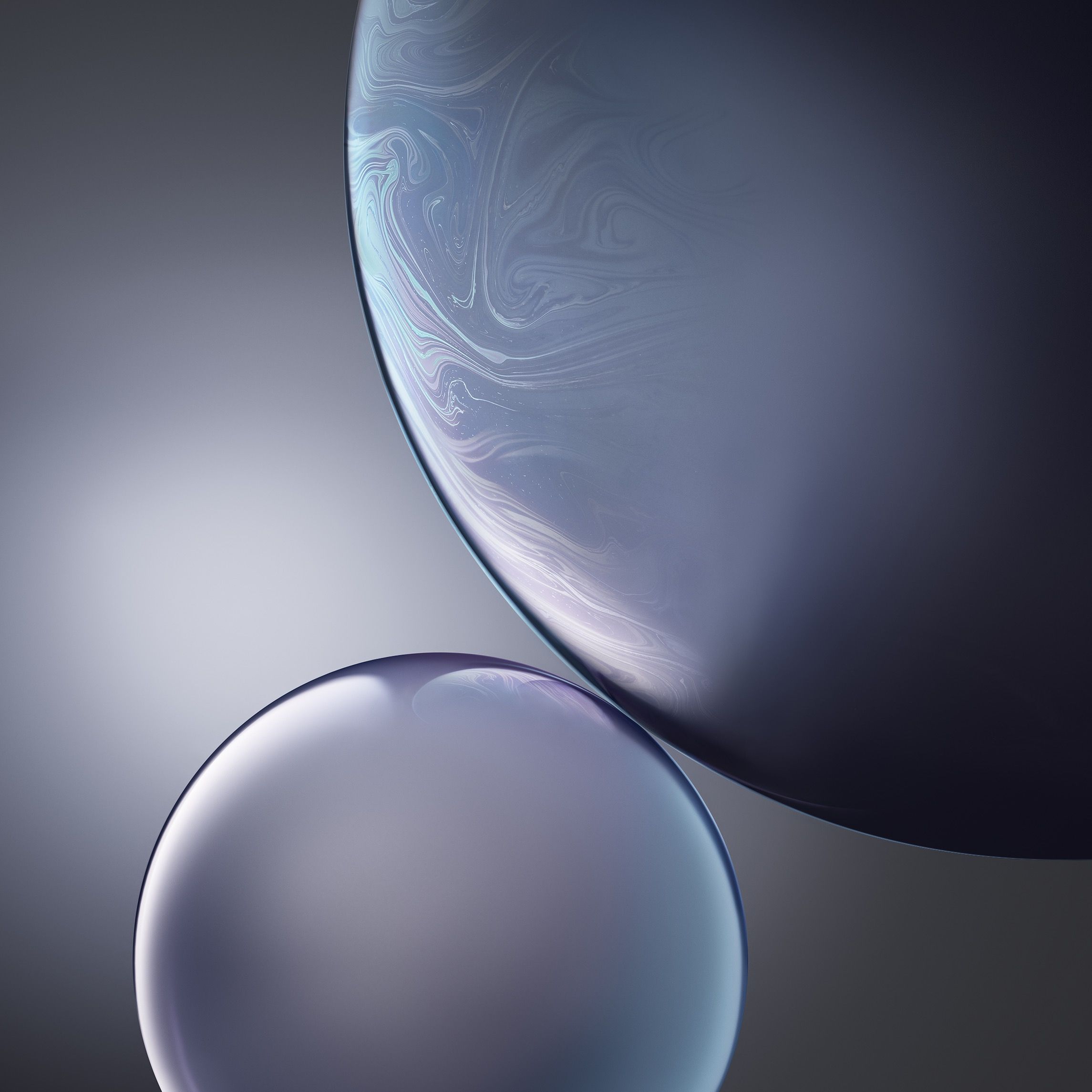 Abstract Swirl Spheres - apple wallpaper for StockWalls
