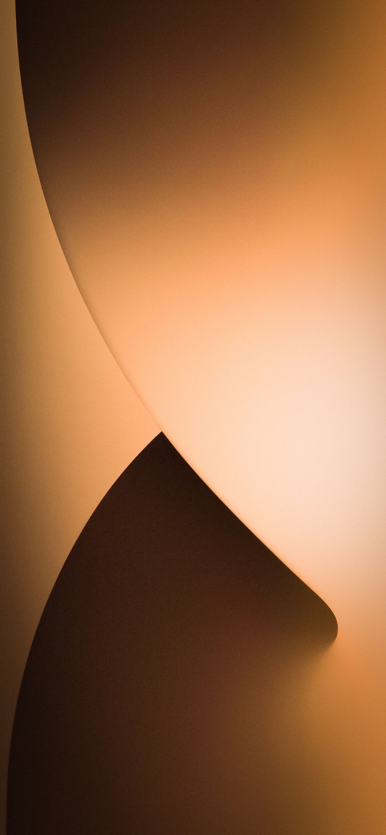 Abstract Warm Curves - apple wallpaper for StockWalls