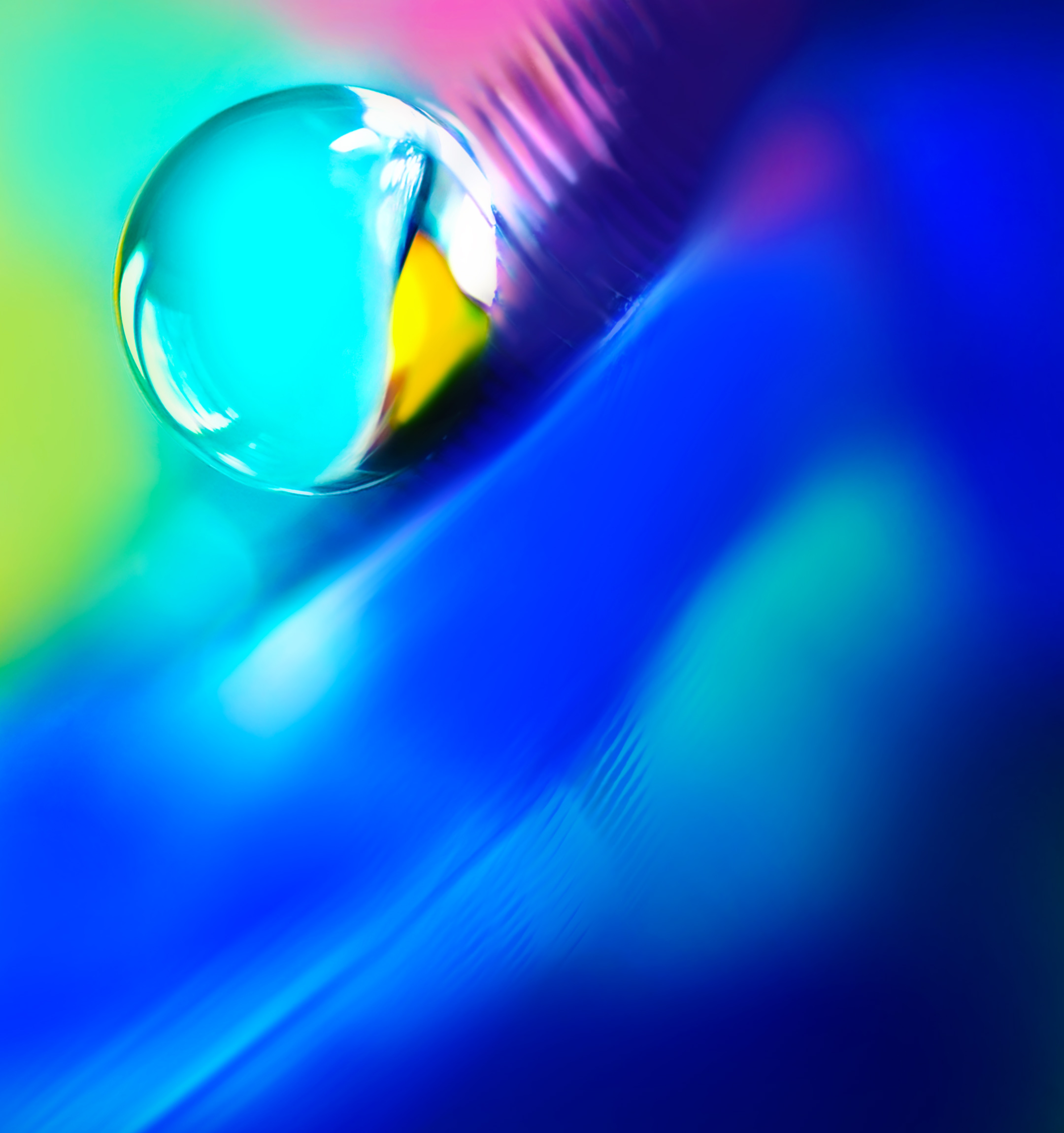 Abstract Water Droplet - motorola wallpaper for StockWalls