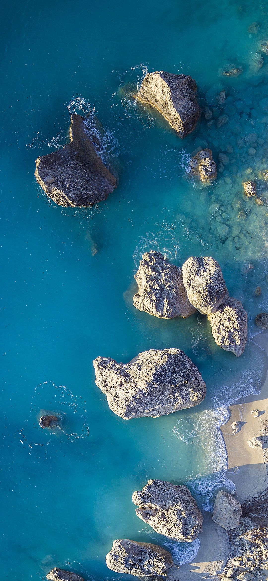 Azure Ocean Rock Formations - asus wallpaper for StockWalls