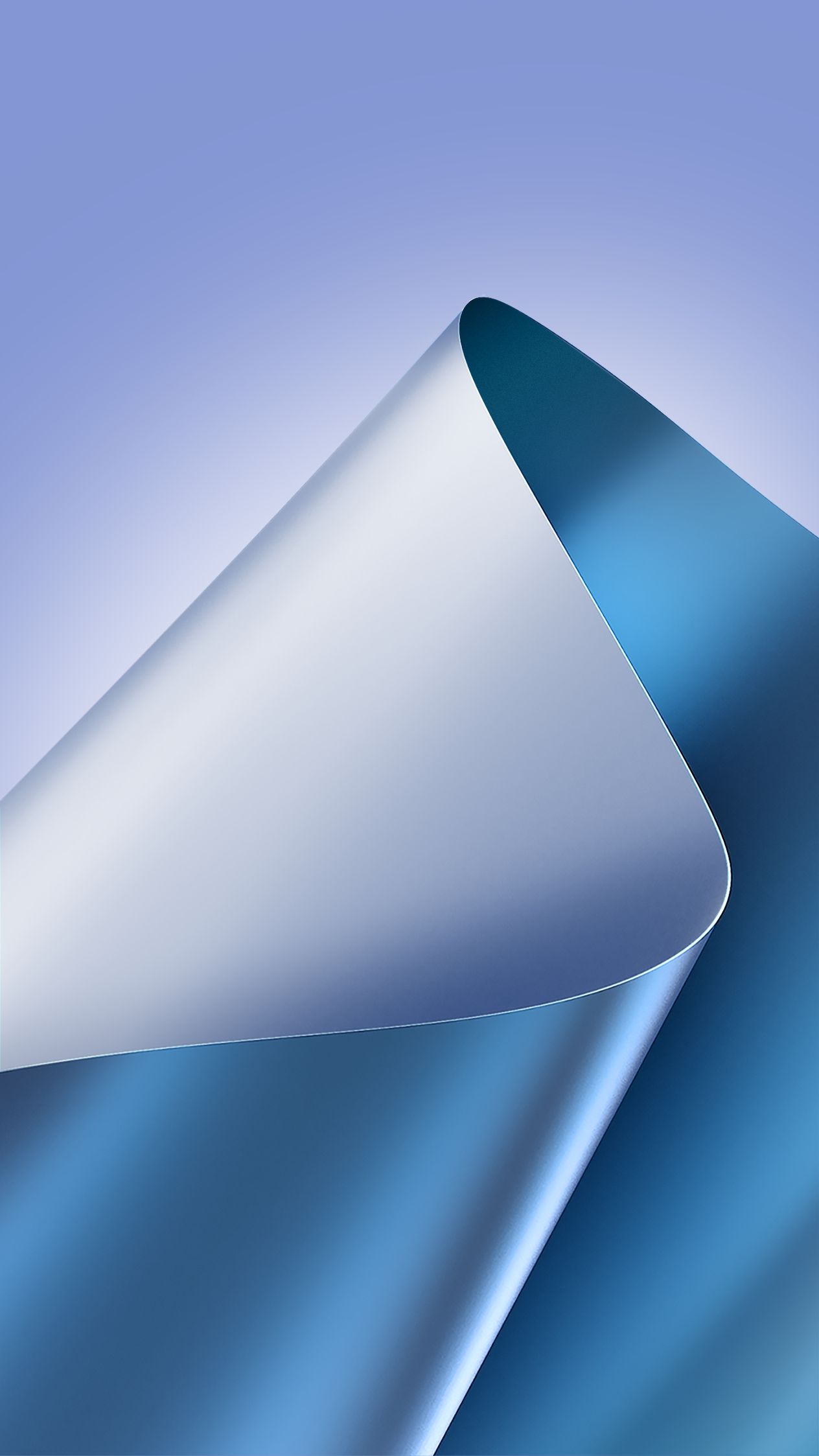 Blue Paper Fold - asus wallpaper for StockWalls