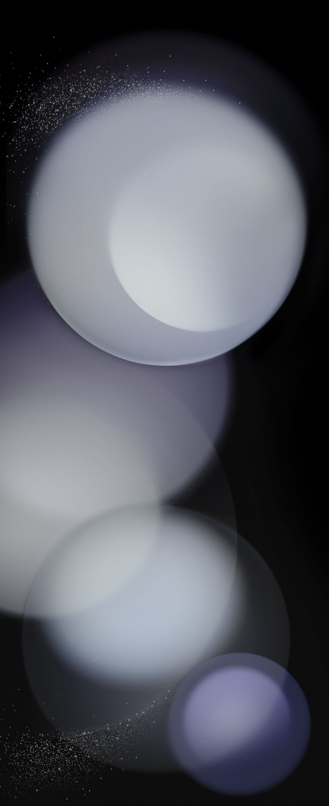 Cosmic Bokeh Orbs - samsung wallpaper for StockWalls